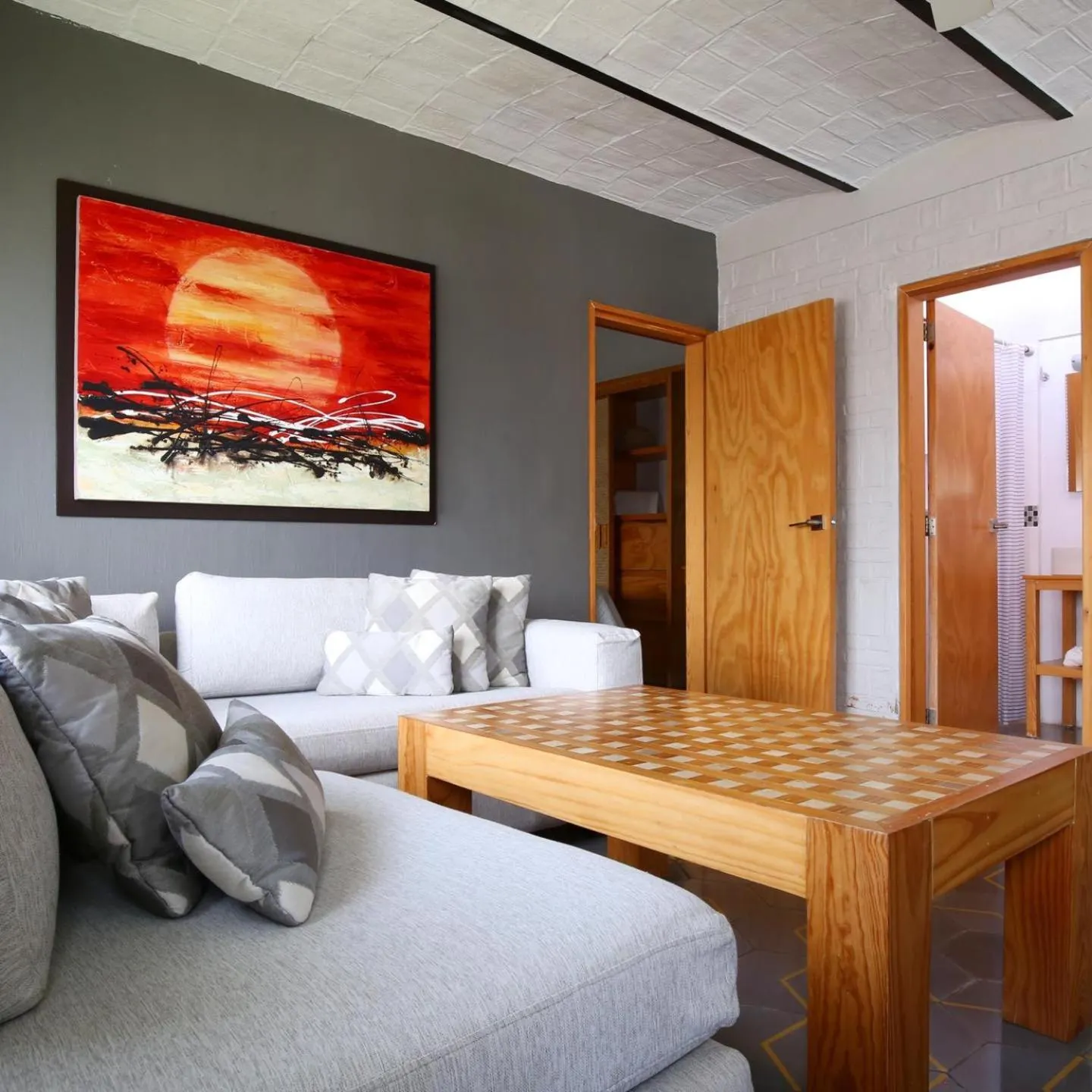 Seating area in Mama Chuy Hotel & Villas Ajijic