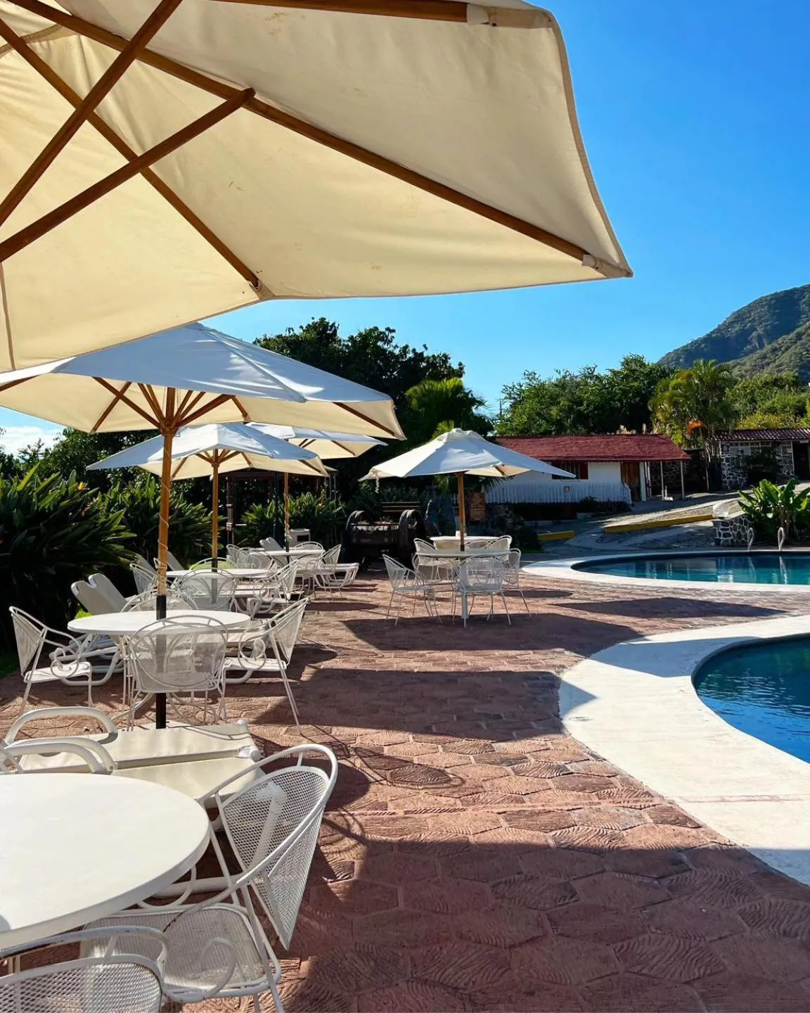 Pool view in Mama Chuy Hotel & Villas Ajijic