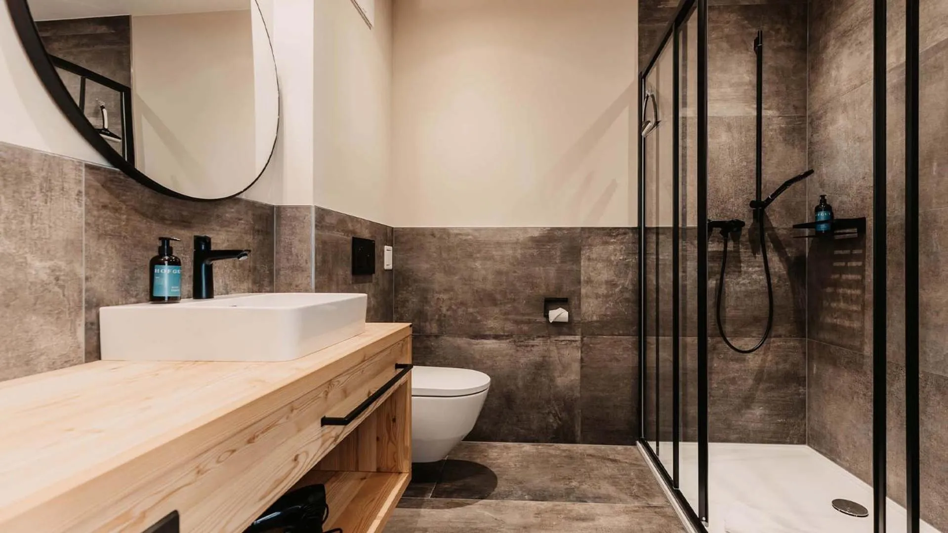 Bathroom in Hofgut Apartment & Lifestyle Resort Wagrain