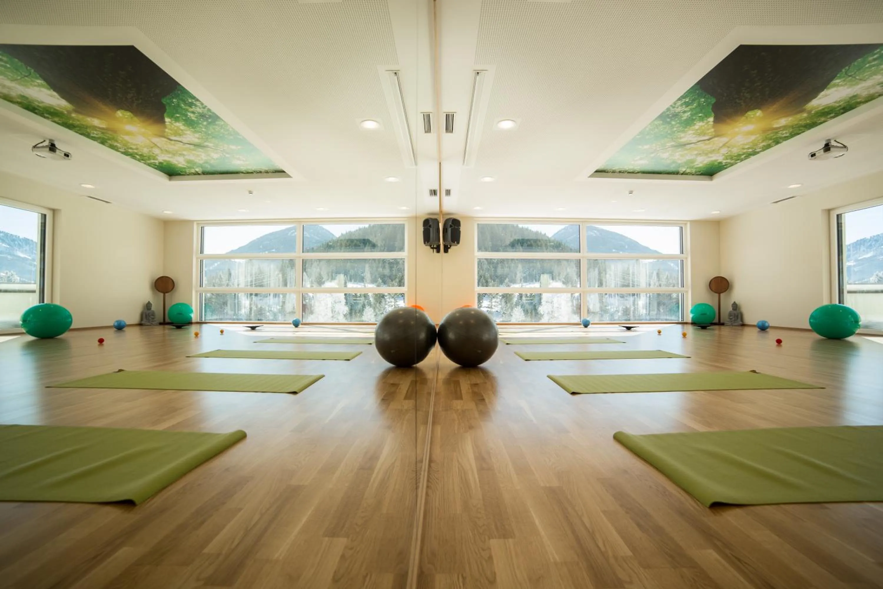 Fitness centre/facilities in Hofgut Apartment & Lifestyle Resort Wagrain