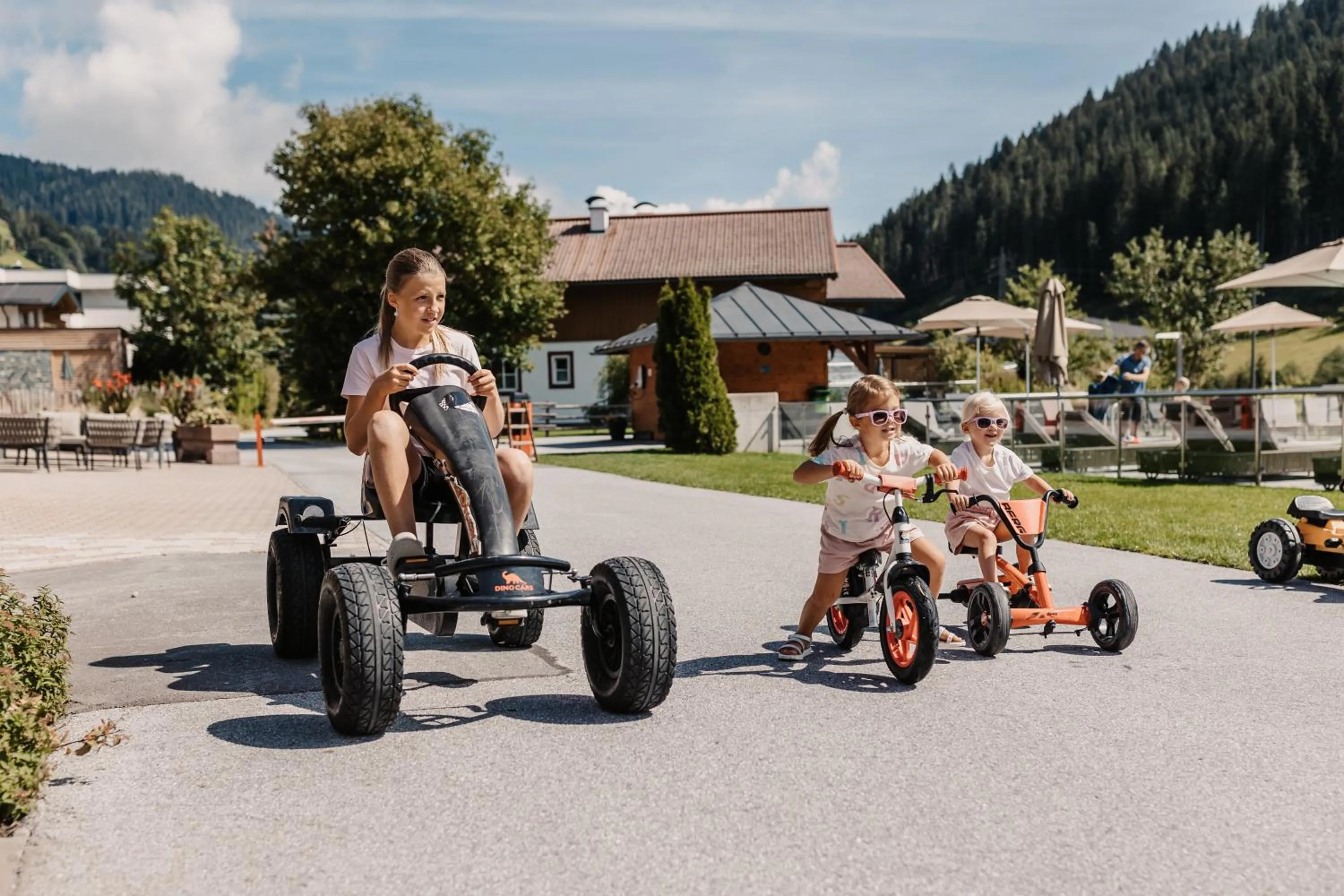 children in Hofgut Apartment & Lifestyle Resort Wagrain