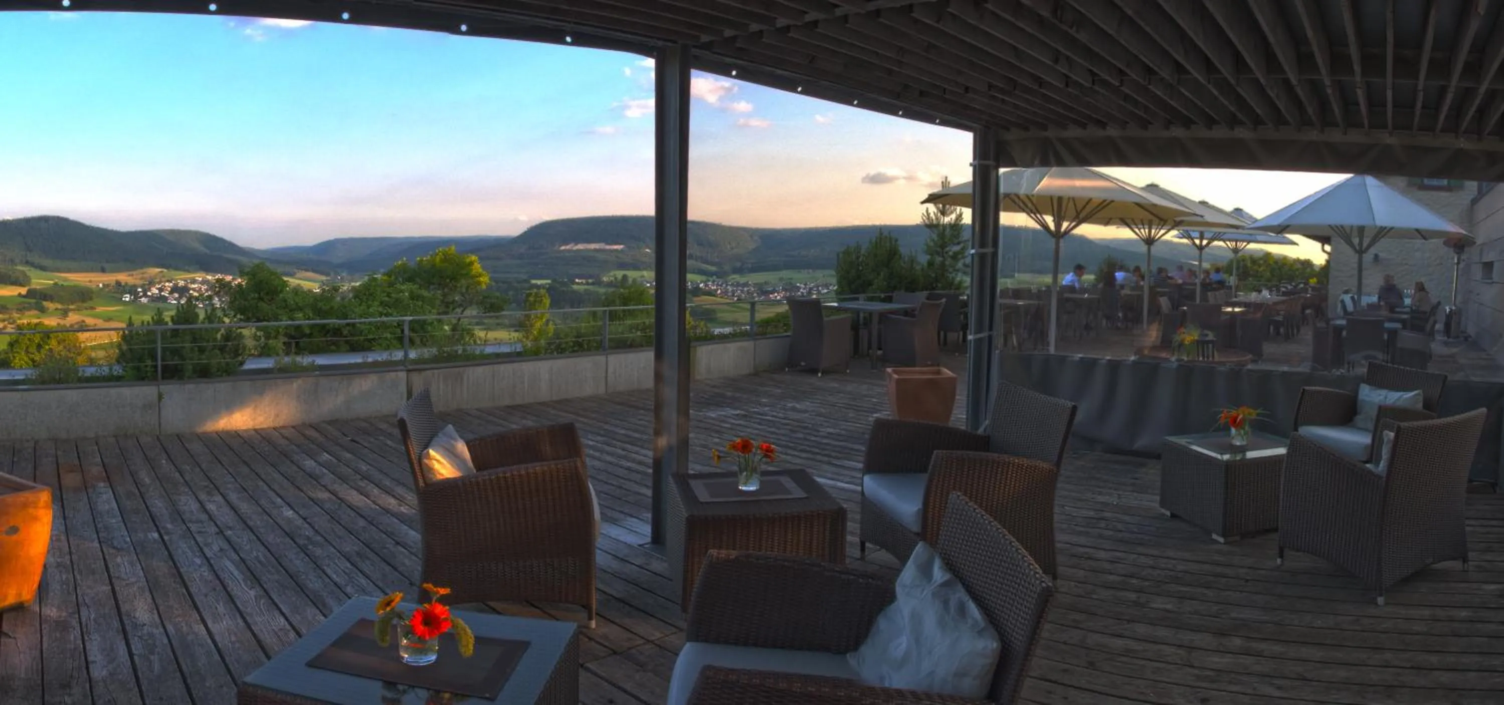 Balcony/Terrace in Hotel Hofgut Hohenkarpfen