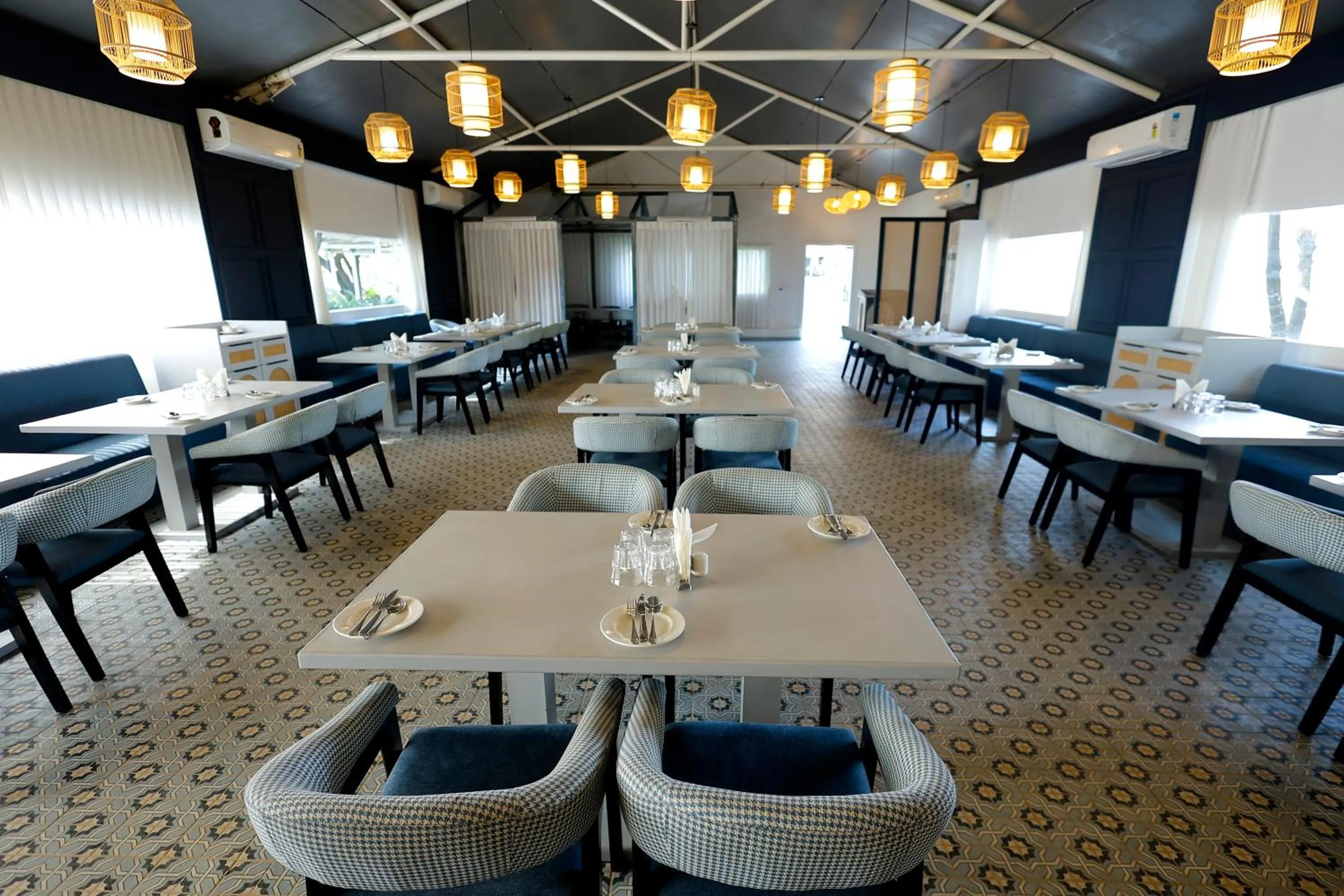 Restaurant/places to eat in The Fern Seaside Luxurious Tent Resort Daman, Series by Marriott