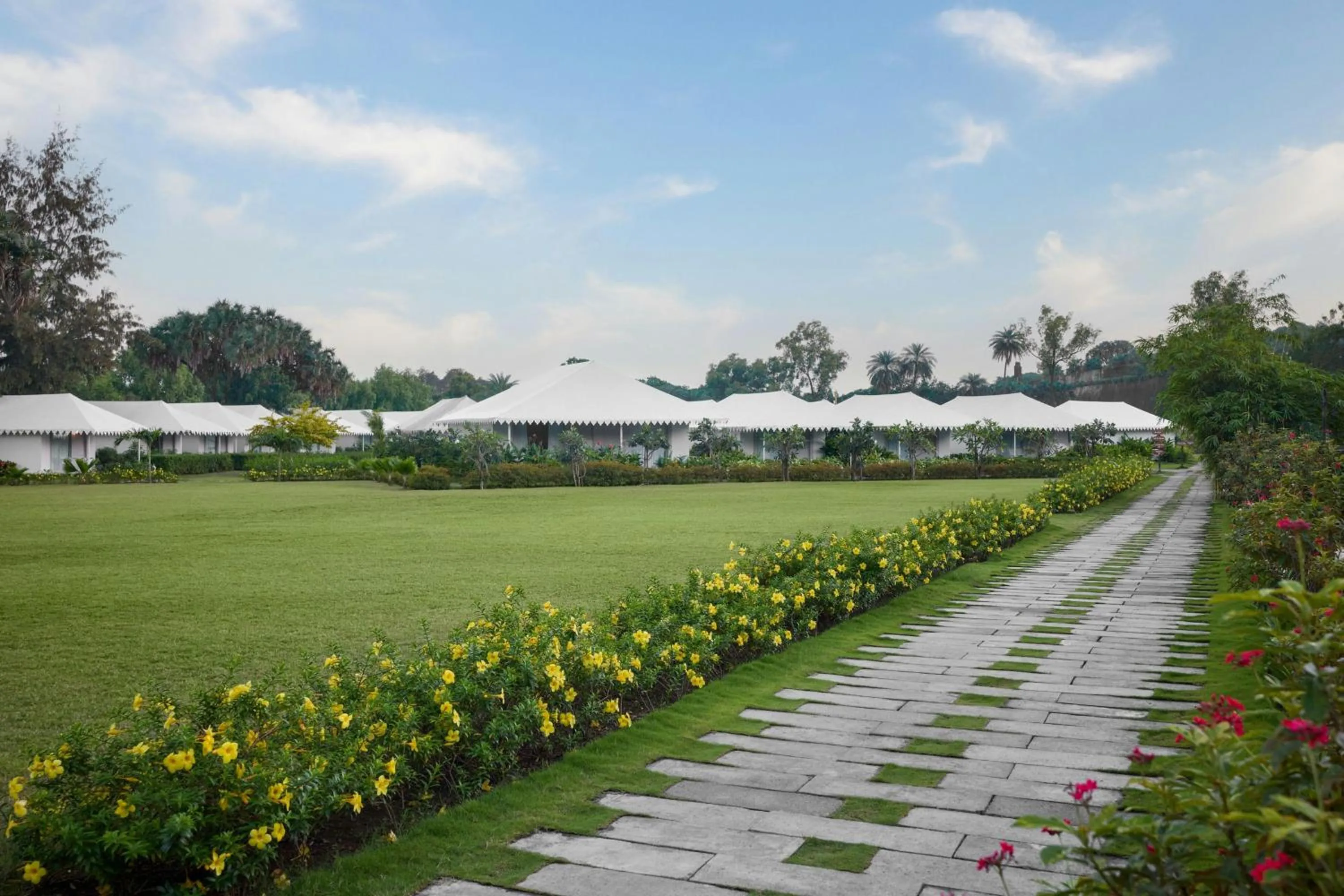 Property building in The Fern Seaside Luxurious Tent Resort Daman, Series by Marriott