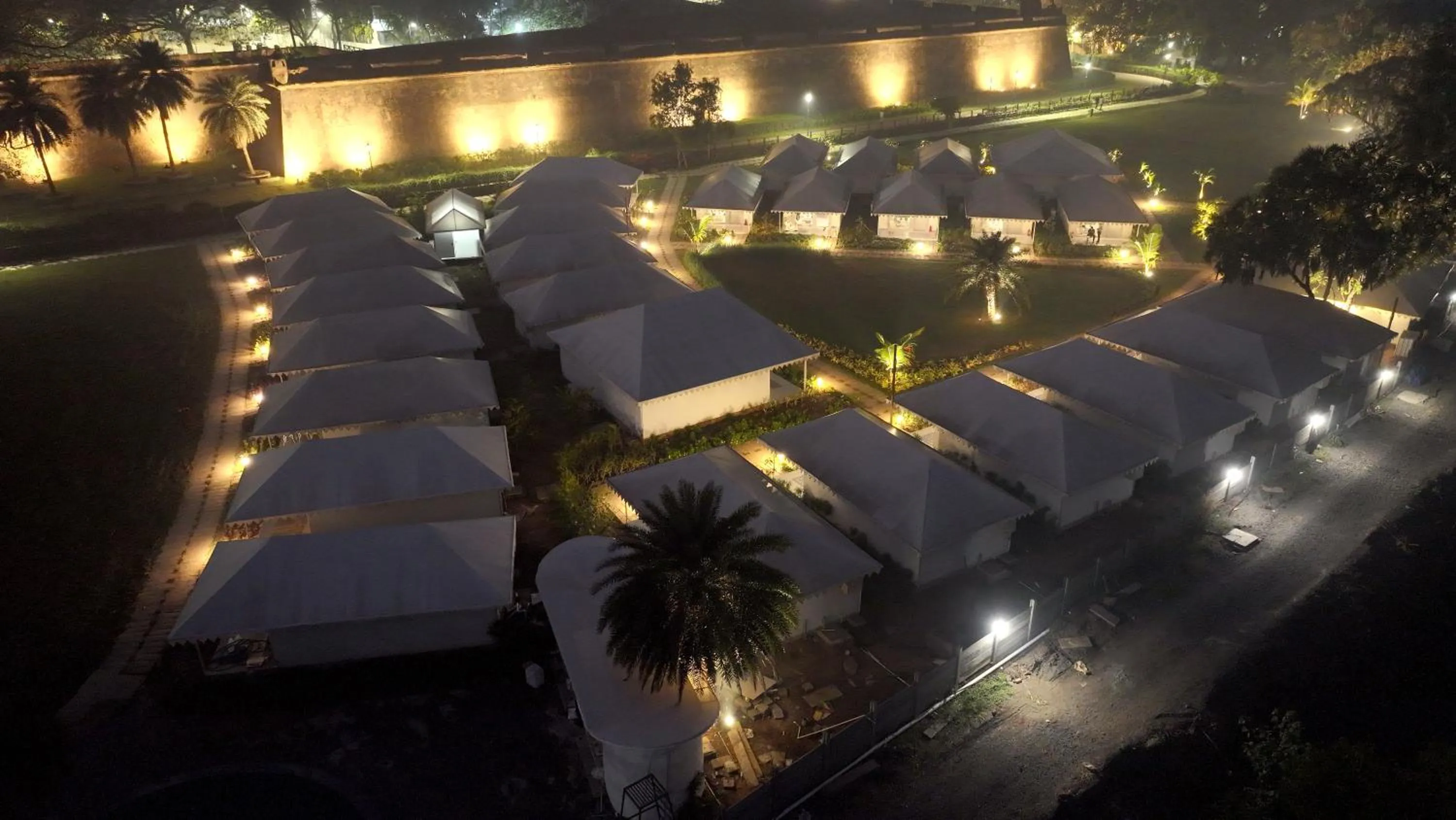 Facade/entrance in The Fern Seaside Luxurious Tent Resort Daman, Series by Marriott