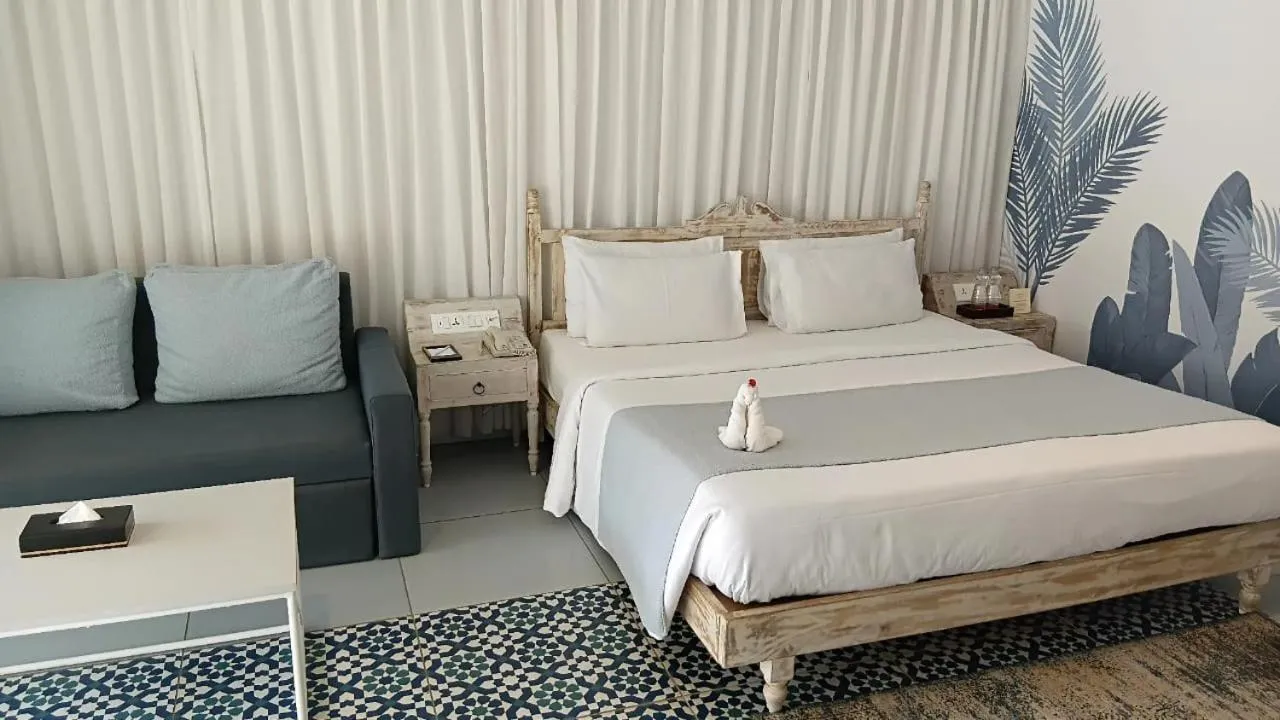 View (from property/room), Bed in The Fern Seaside Luxurious Tent Resort Daman, Series by Marriott