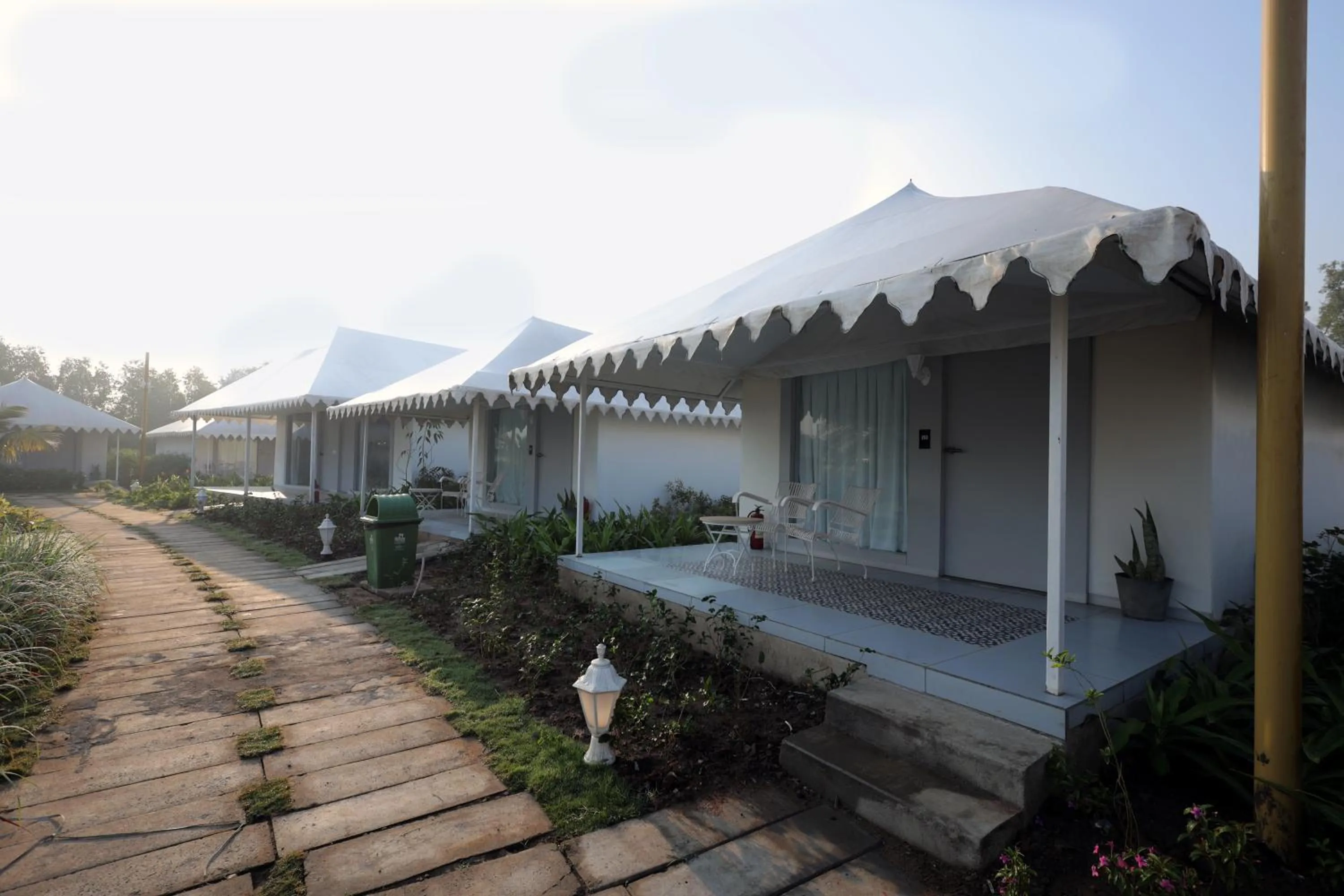 Facade/entrance in The Fern Seaside Luxurious Tent Resort Daman, Series by Marriott