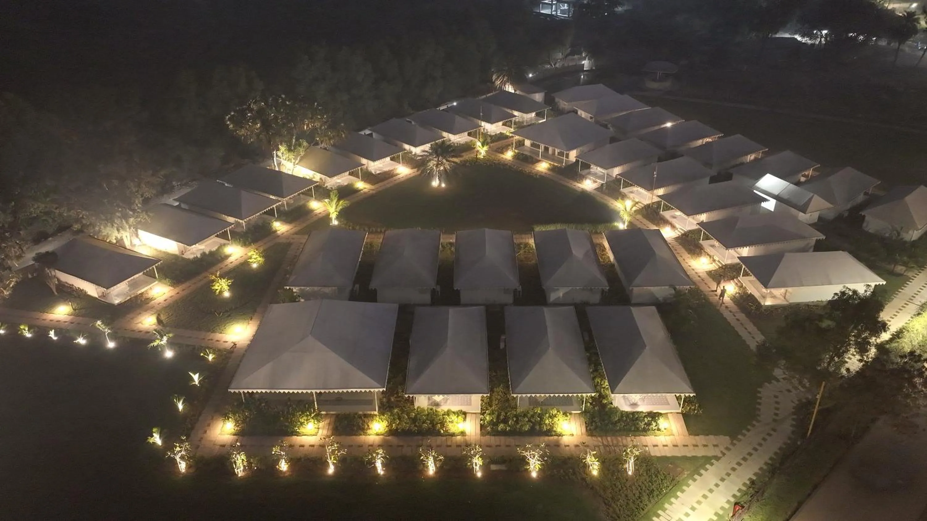 Facade/entrance in The Fern Seaside Luxurious Tent Resort Daman, Series by Marriott