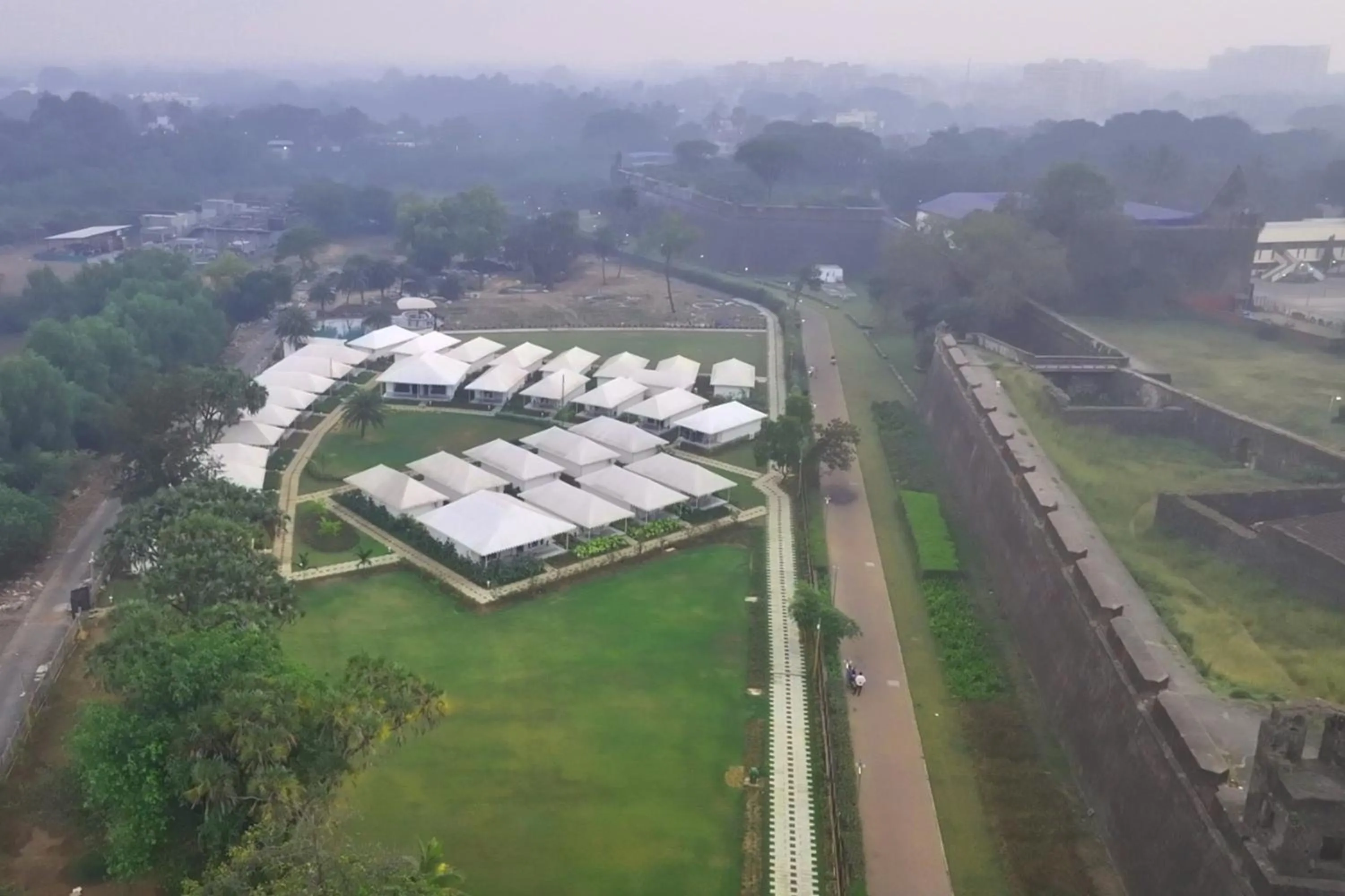 Facade/entrance in The Fern Seaside Luxurious Tent Resort Daman, Series by Marriott