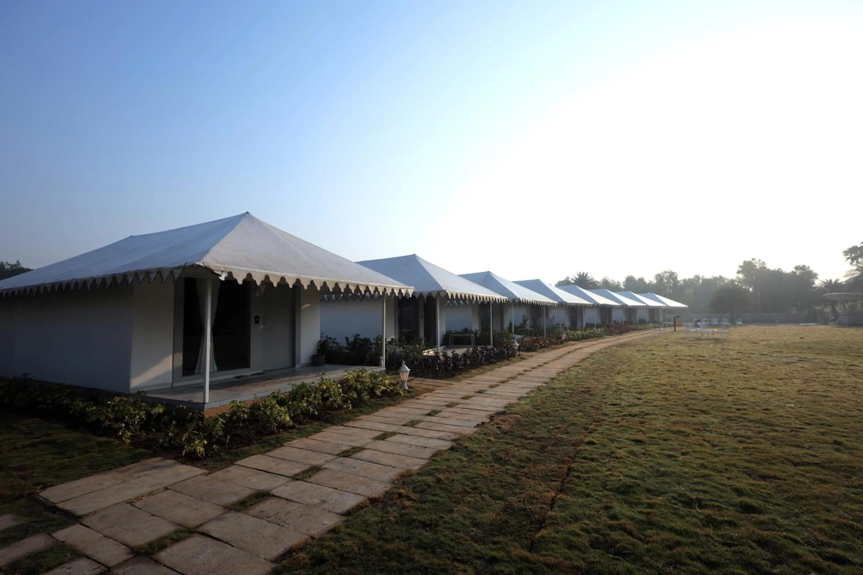 Facade/entrance in The Fern Seaside Luxurious Tent Resort Daman, Series by Marriott