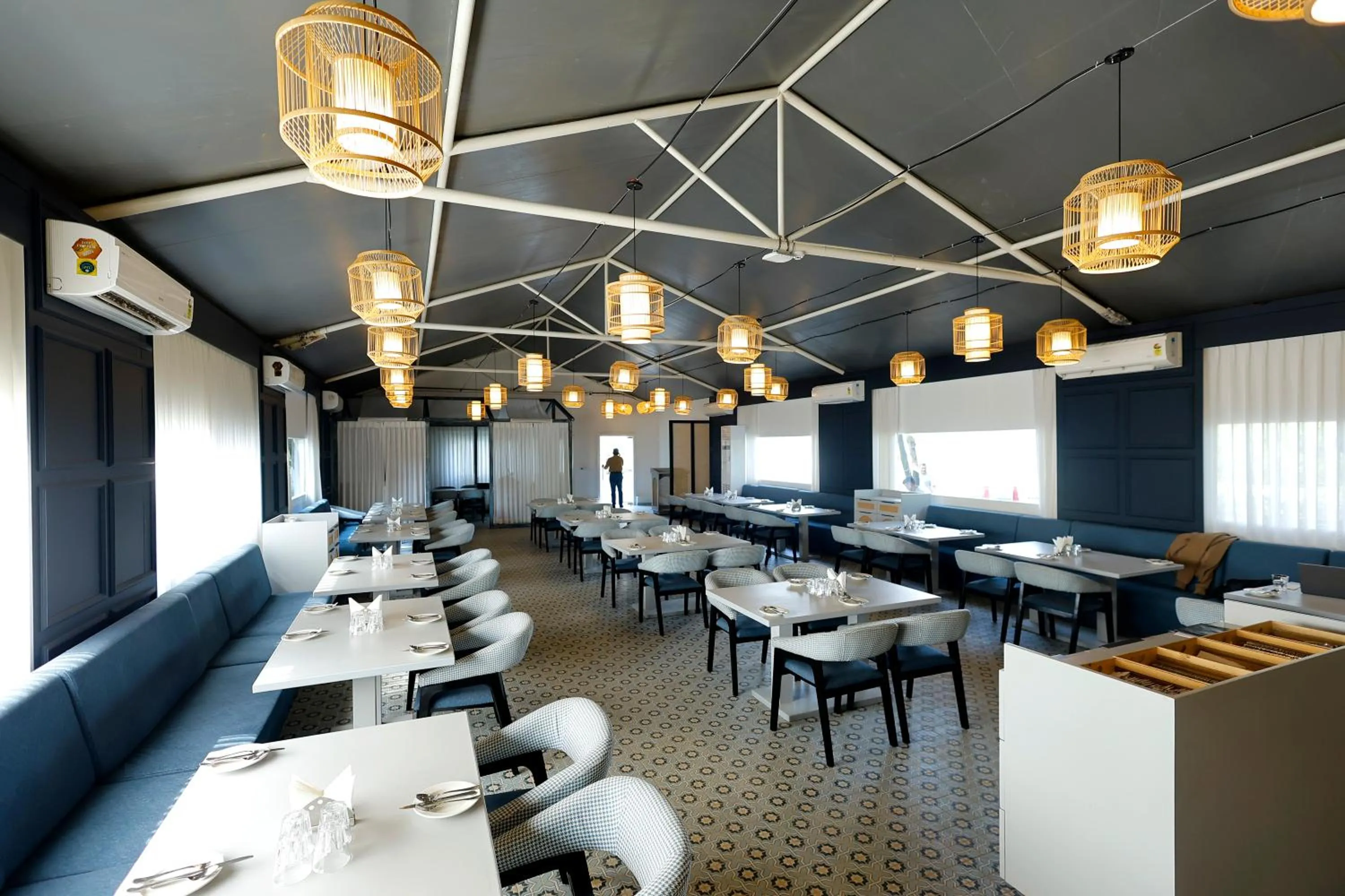 Restaurant/places to eat in The Fern Seaside Luxurious Tent Resort Daman, Series by Marriott