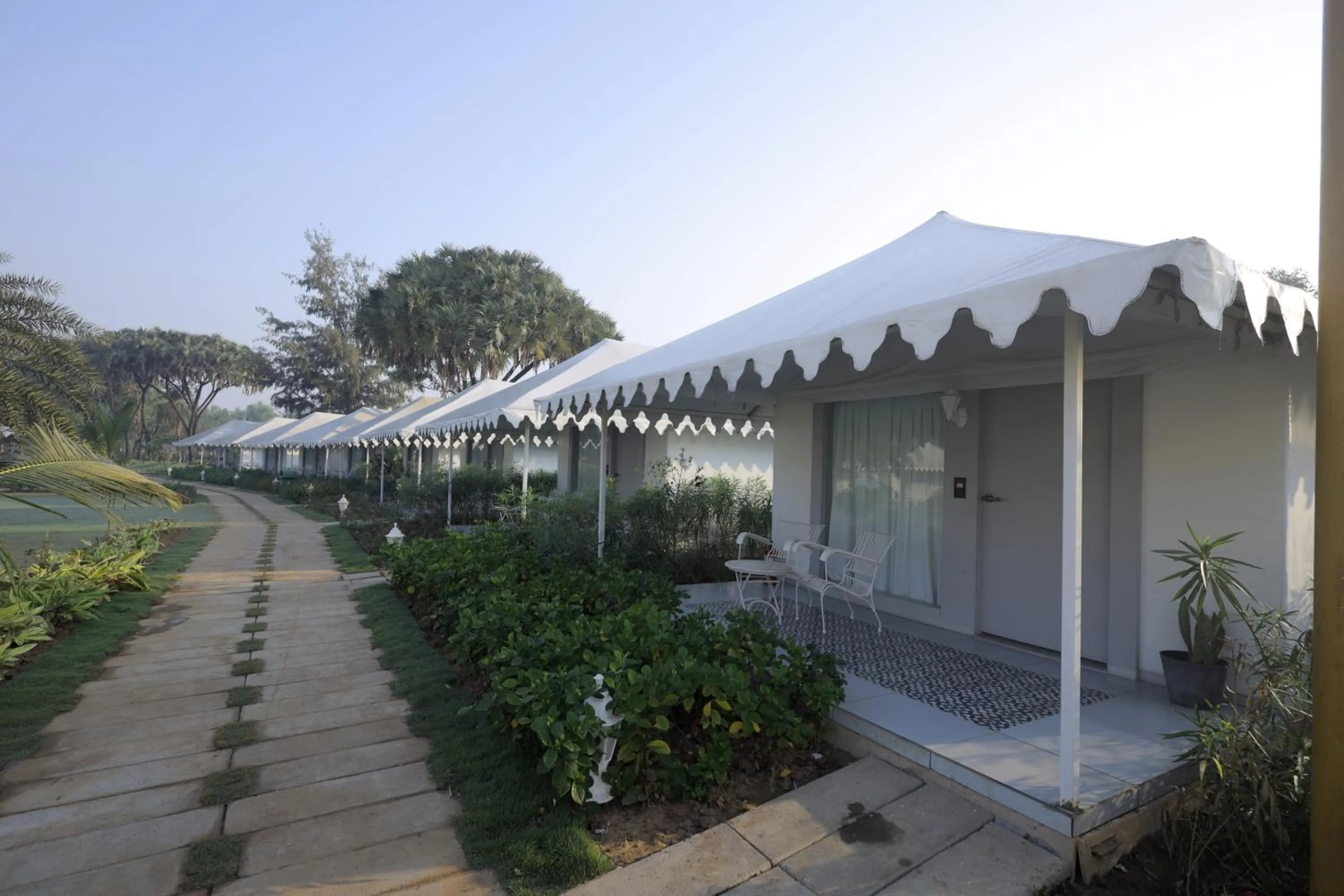 Facade/entrance in The Fern Seaside Luxurious Tent Resort Daman, Series by Marriott