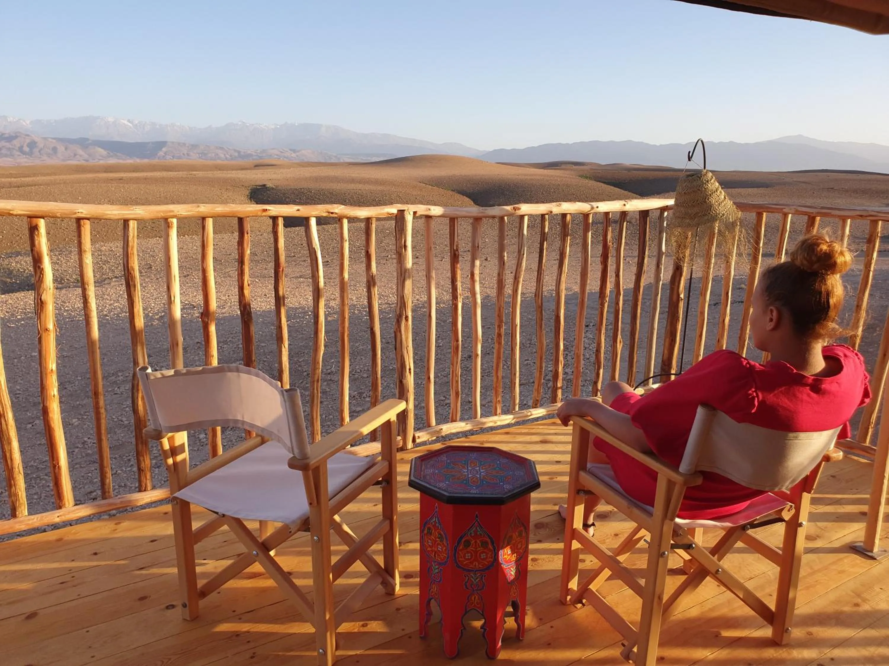 Balcony/Terrace in Nkhila Lodge