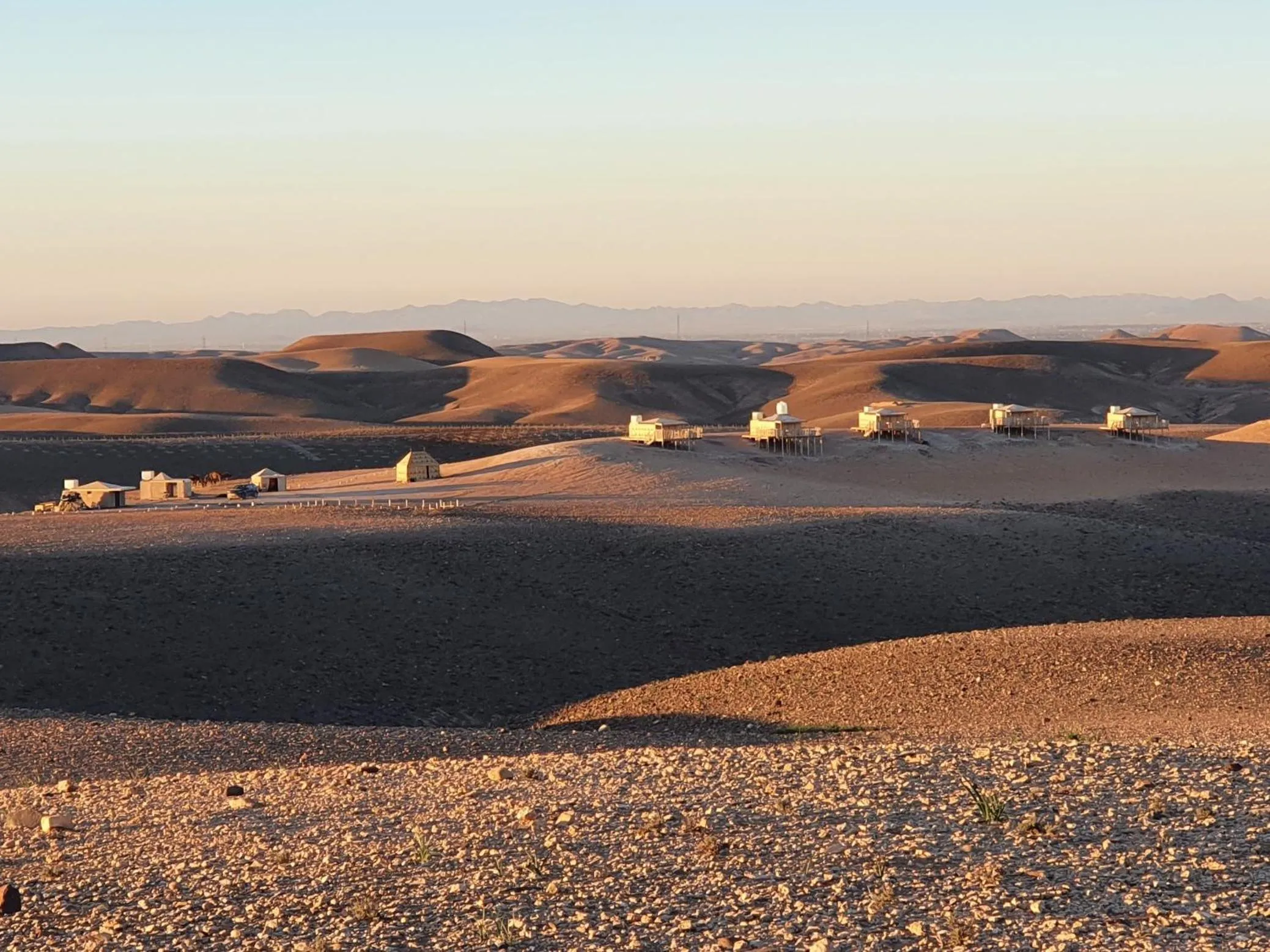 Natural landscape in Nkhila Lodge