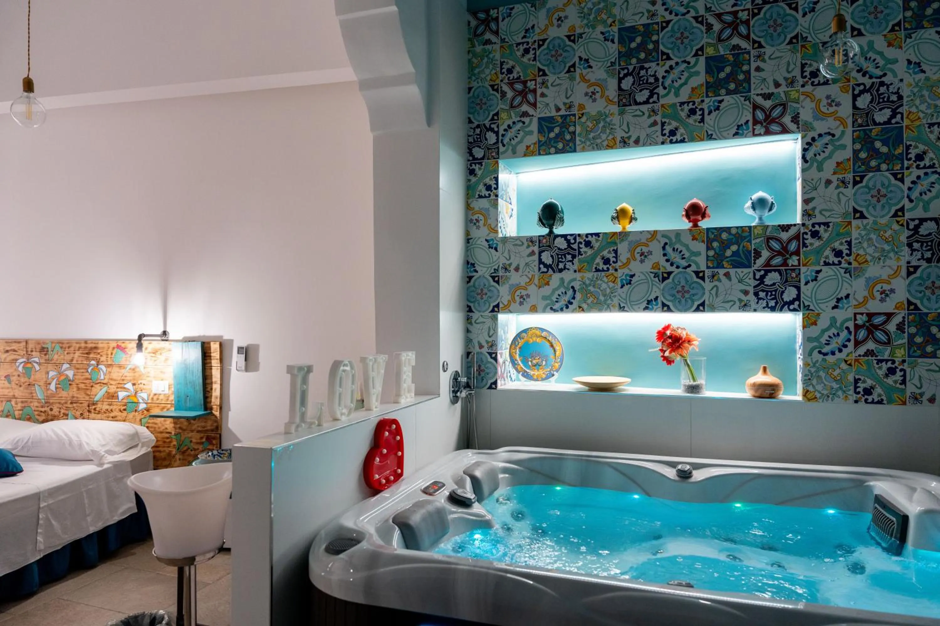 Bed in PALAZZO NICOLAUS del BORGO ANTICO