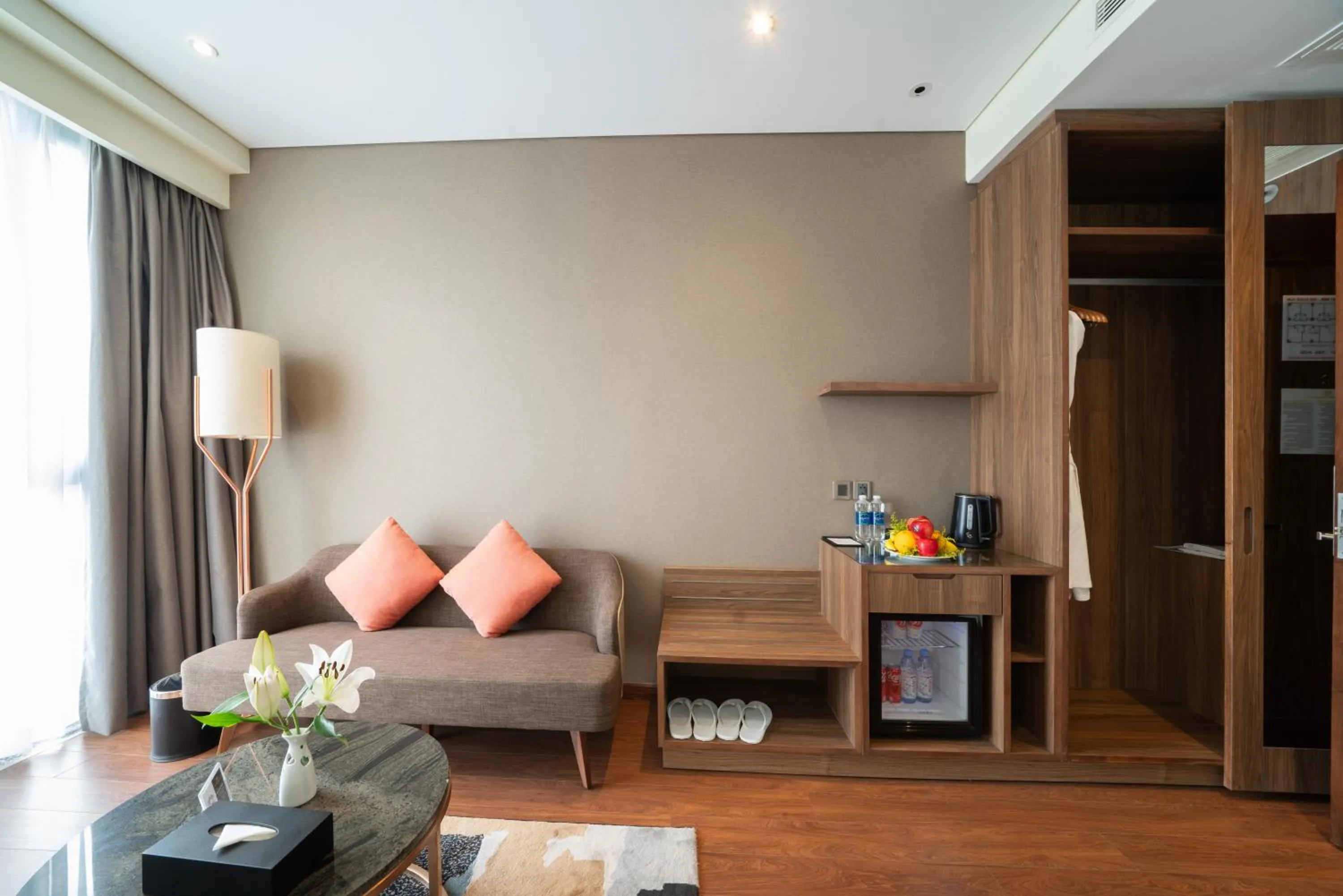 Living room in Northern Charm Hotel