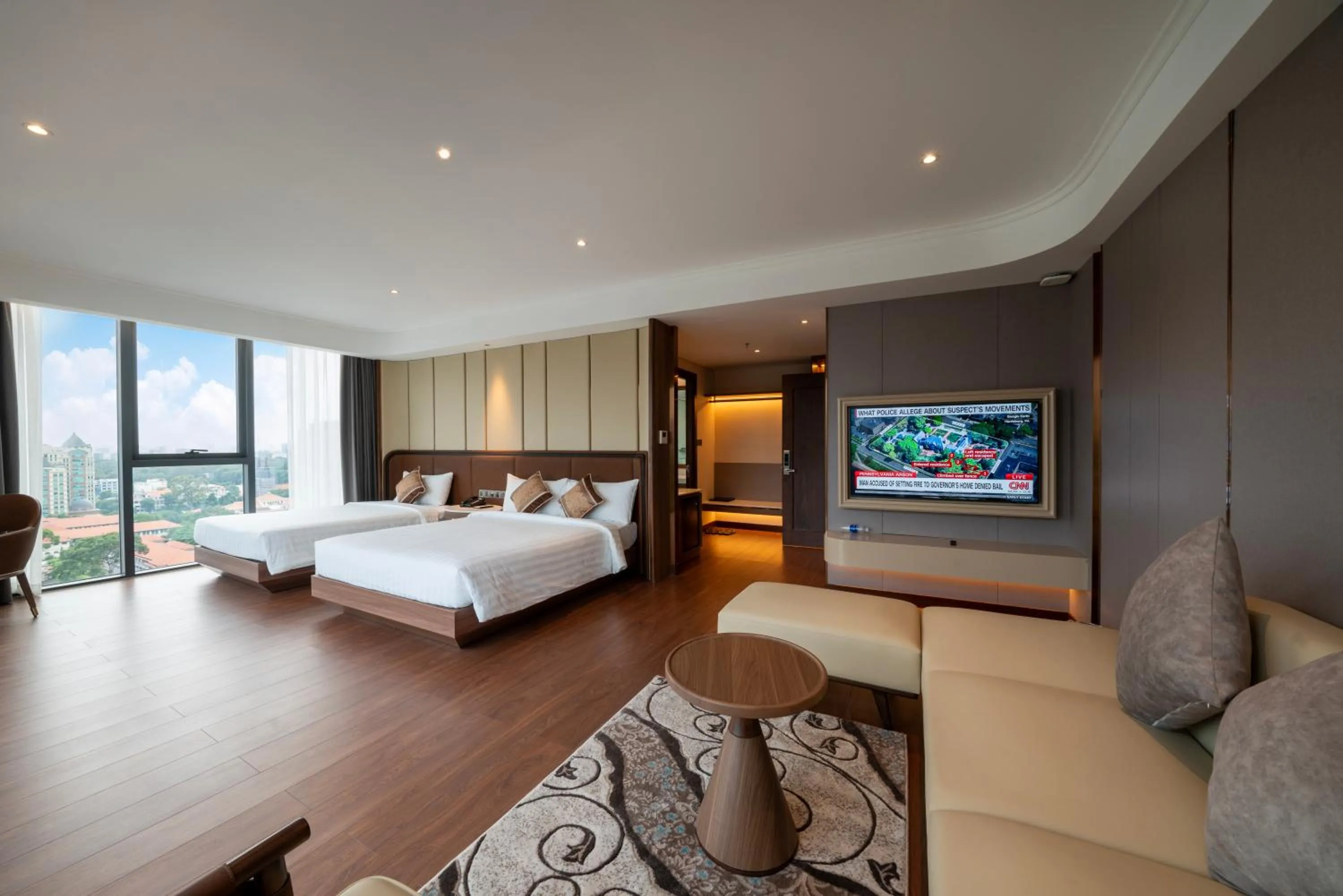 TV and multimedia, Bed in Northern Charm Hotel