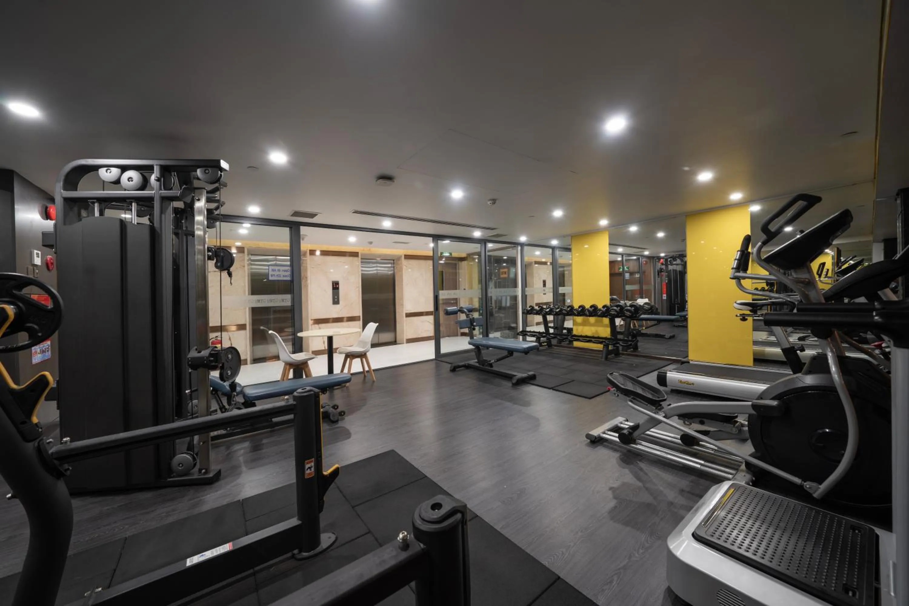 Fitness centre/facilities in Northern Charm Hotel