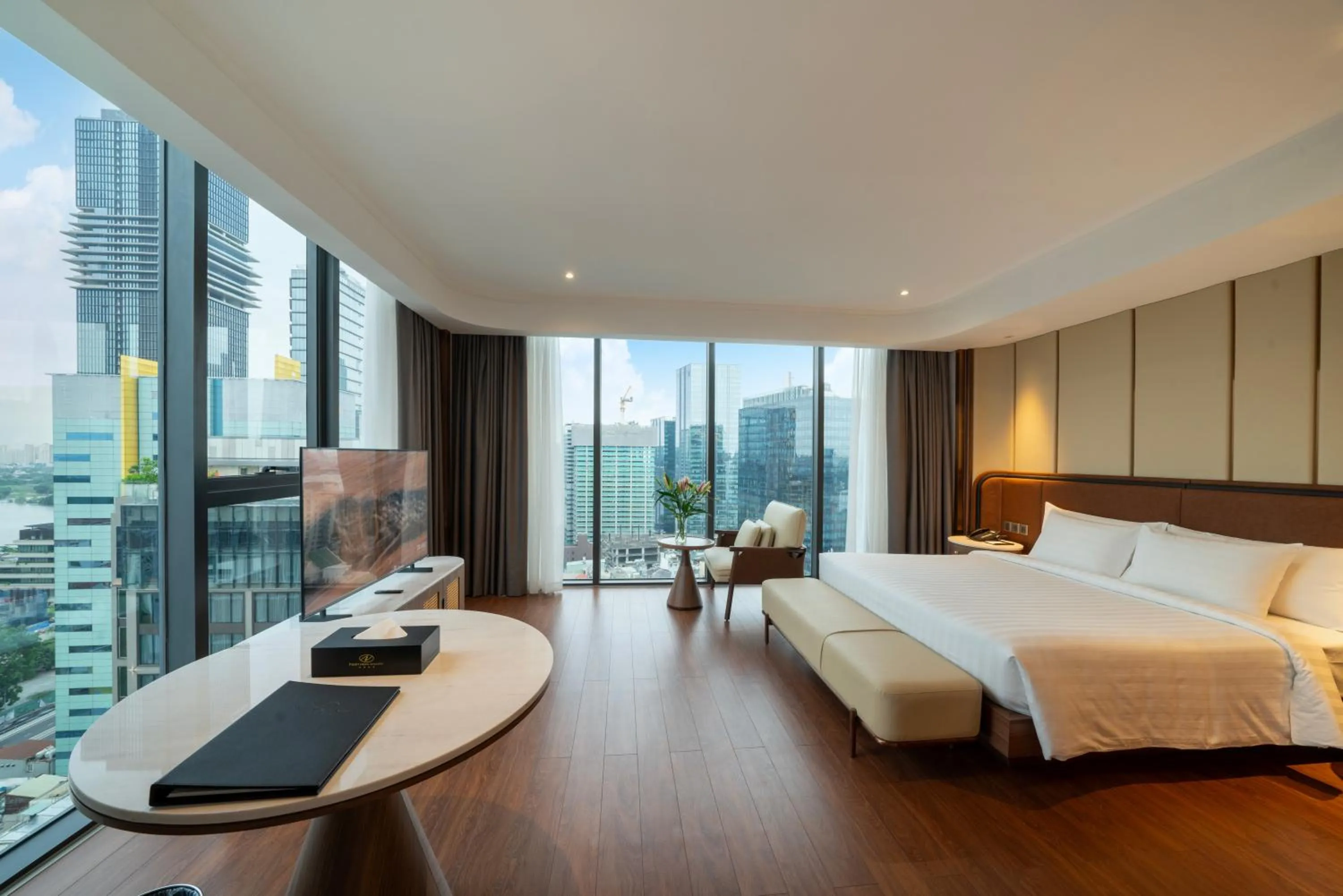 Bed in Northern Charm Hotel