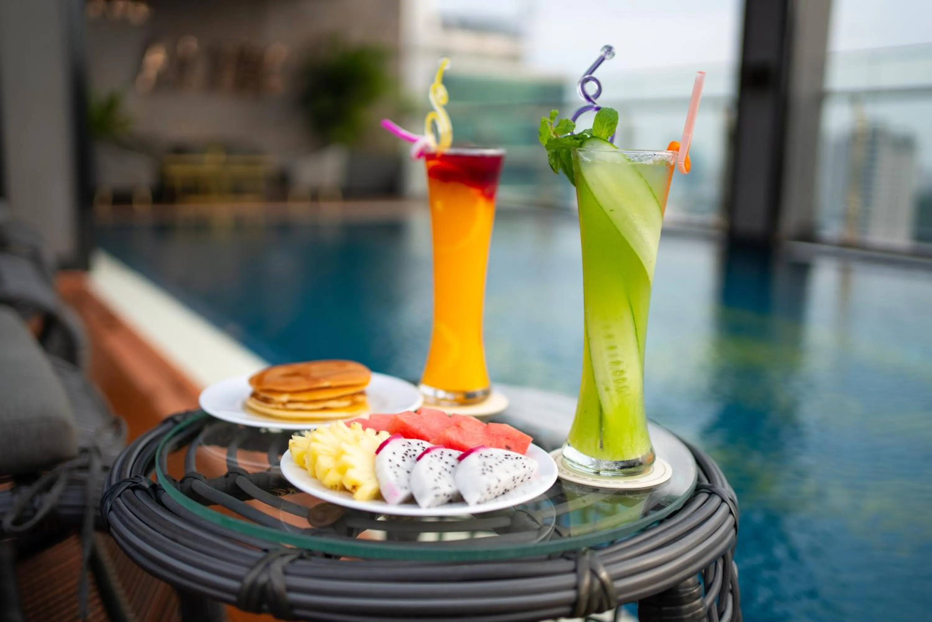 Swimming pool in Northern Charm Hotel