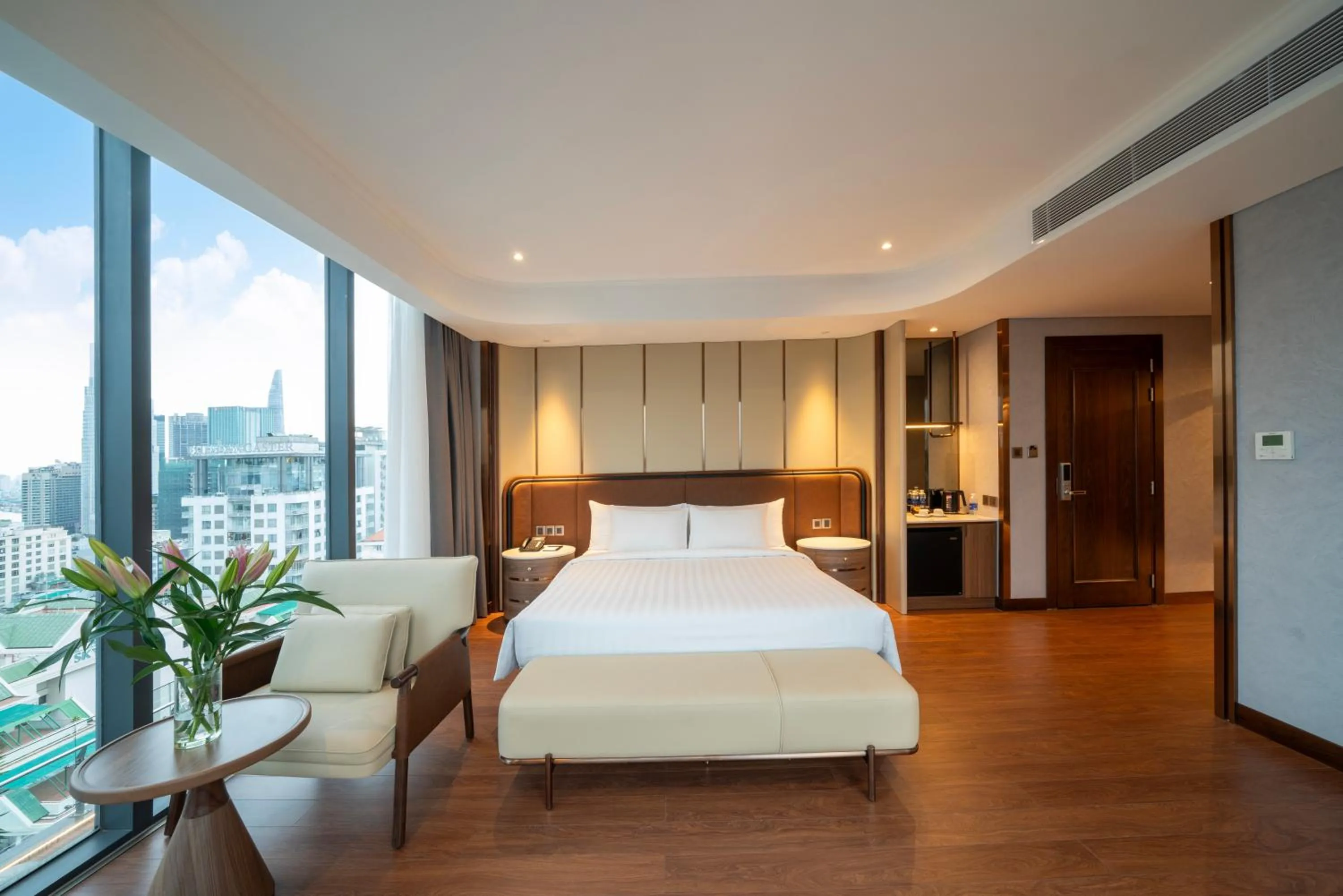 Photo of the whole room, Bed in Northern Charm Hotel