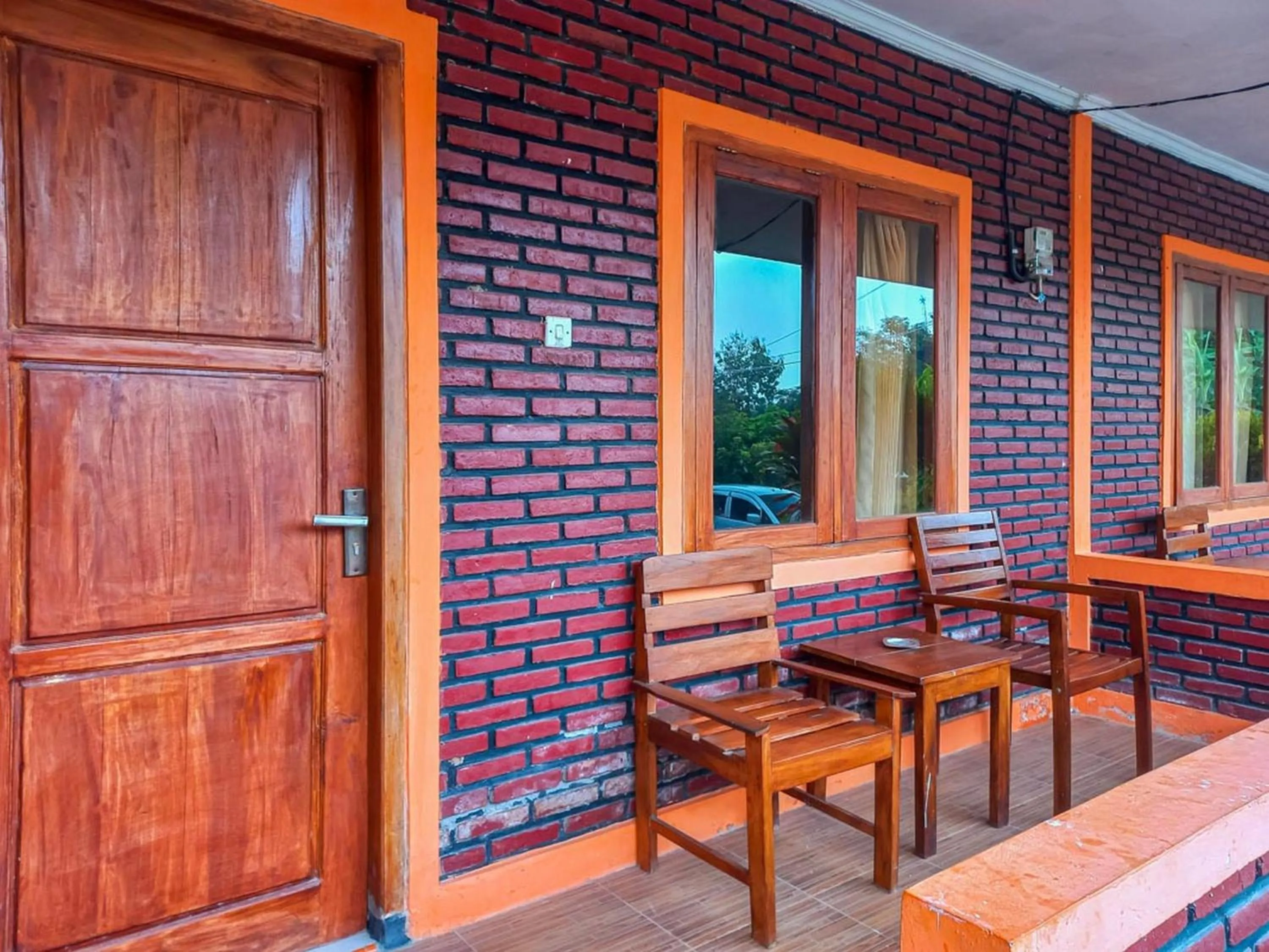 Patio in Villa Kampoeng City Pacet Mitra RedDoorz