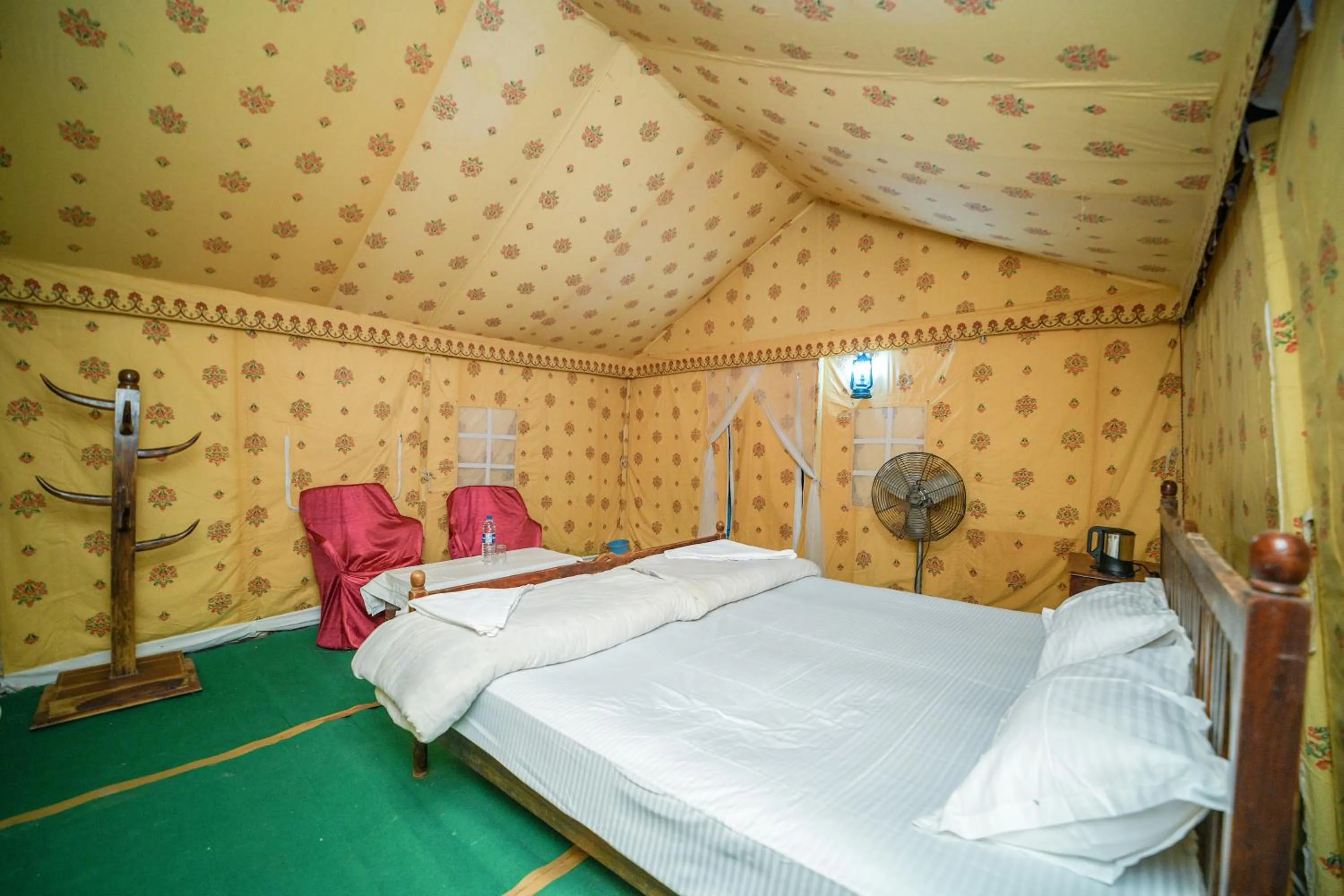 Bed in The Captain Desert Camp