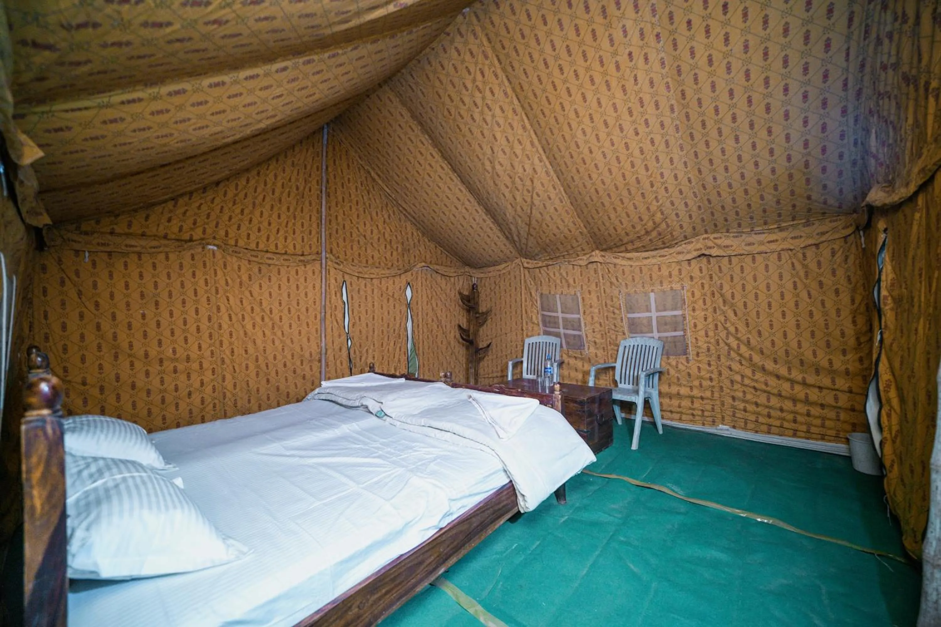 Bed in The Captain Desert Camp