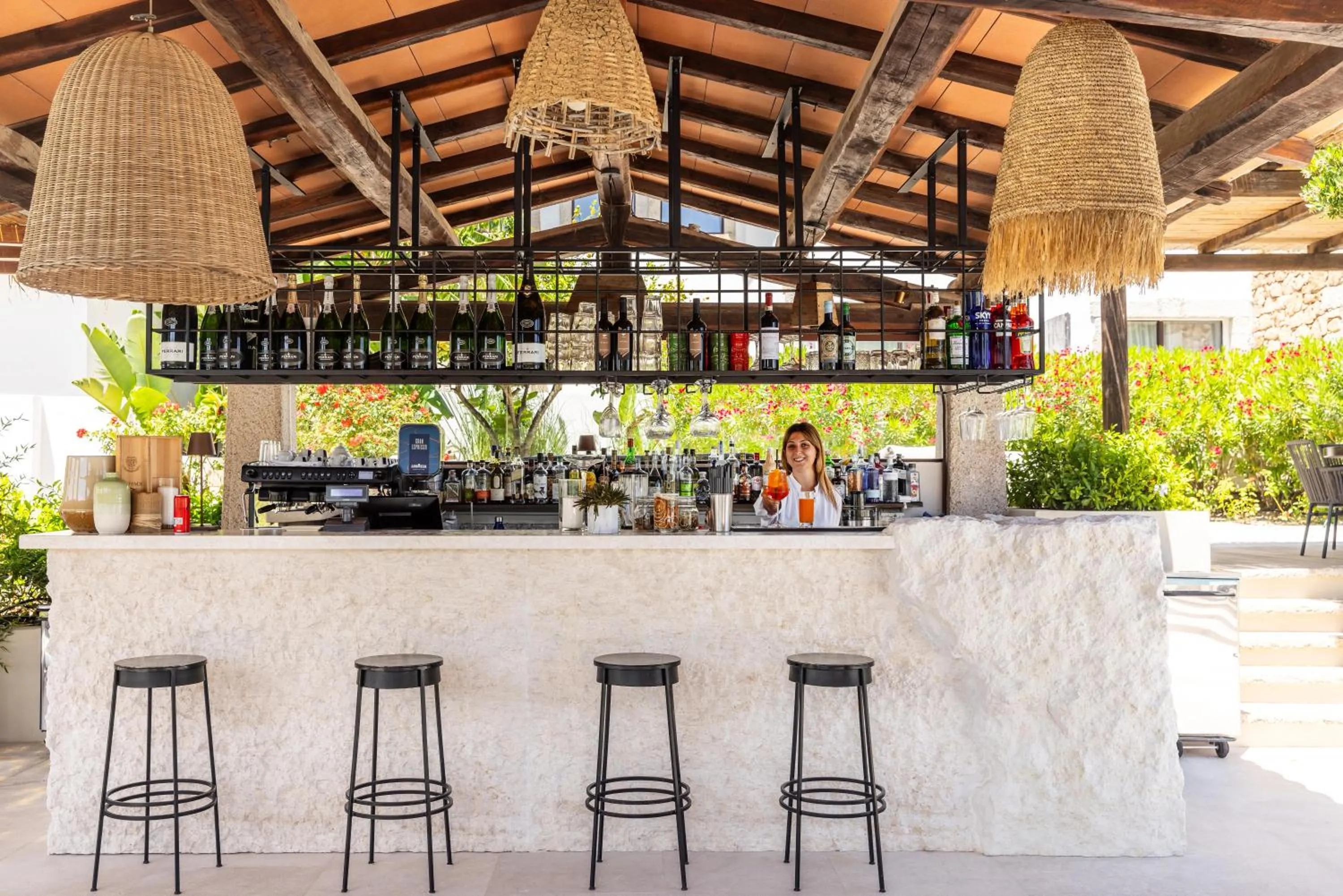 Lounge or bar in Hotel delle Rose a Luxury Boutique Hotel