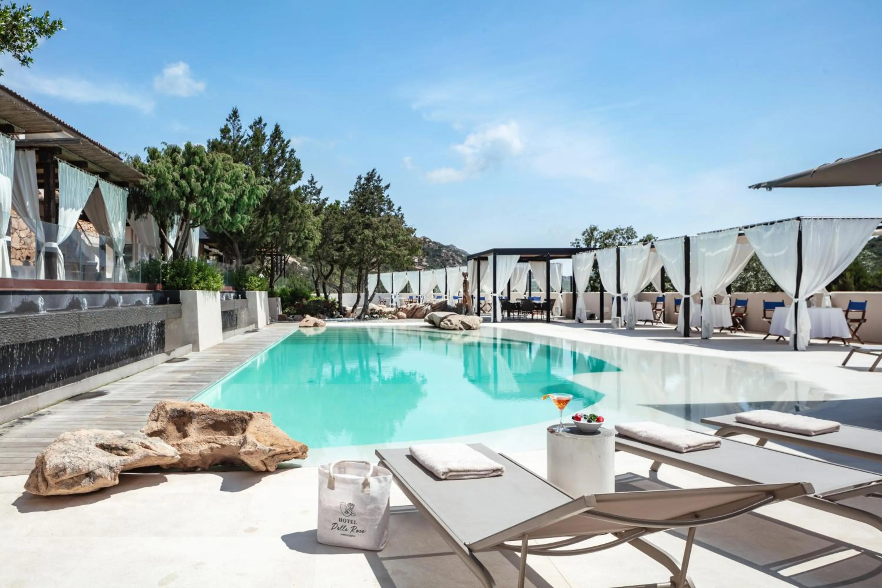 Patio in Hotel delle Rose a Luxury Boutique Hotel