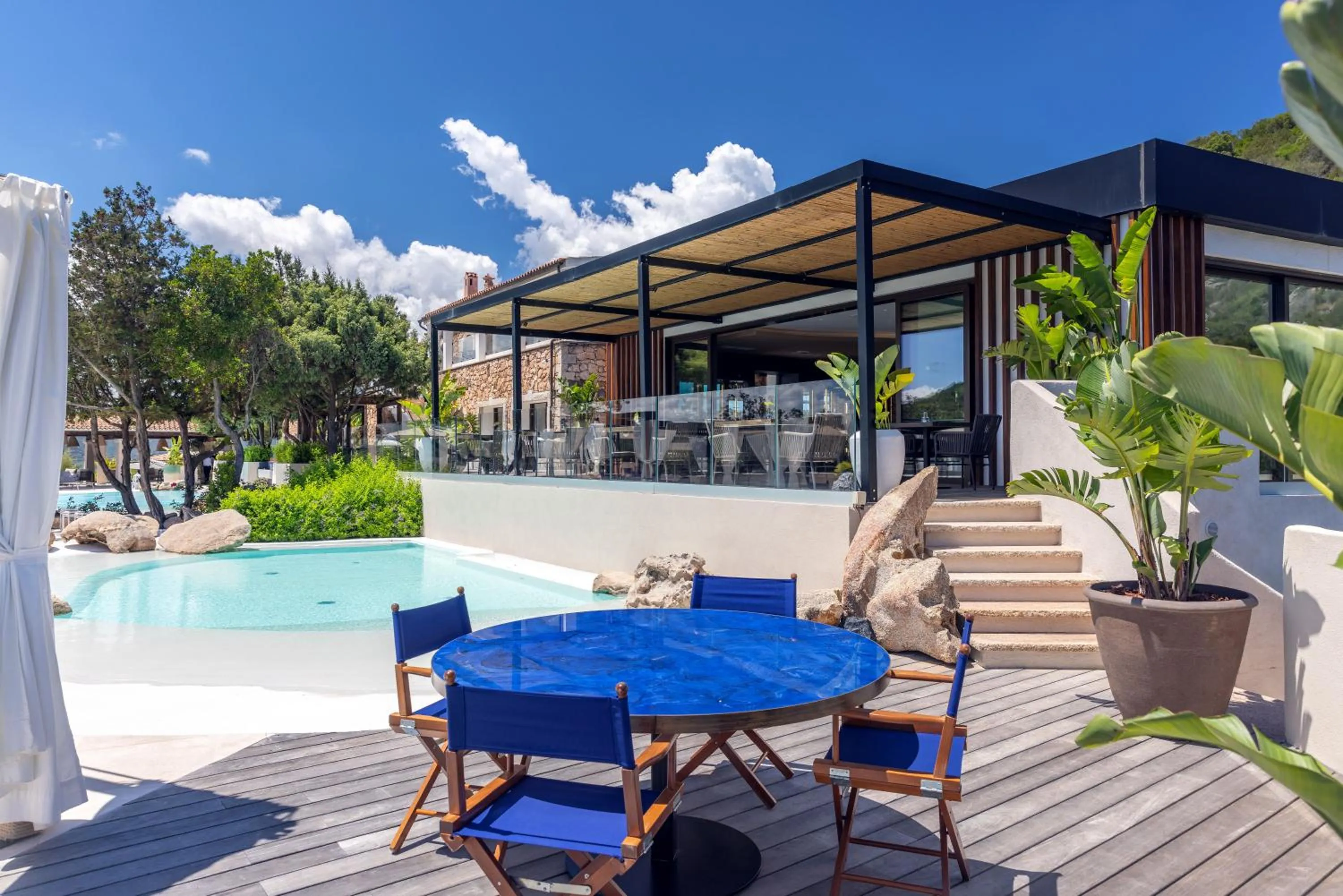 Pool view in Hotel delle Rose a Luxury Boutique Hotel