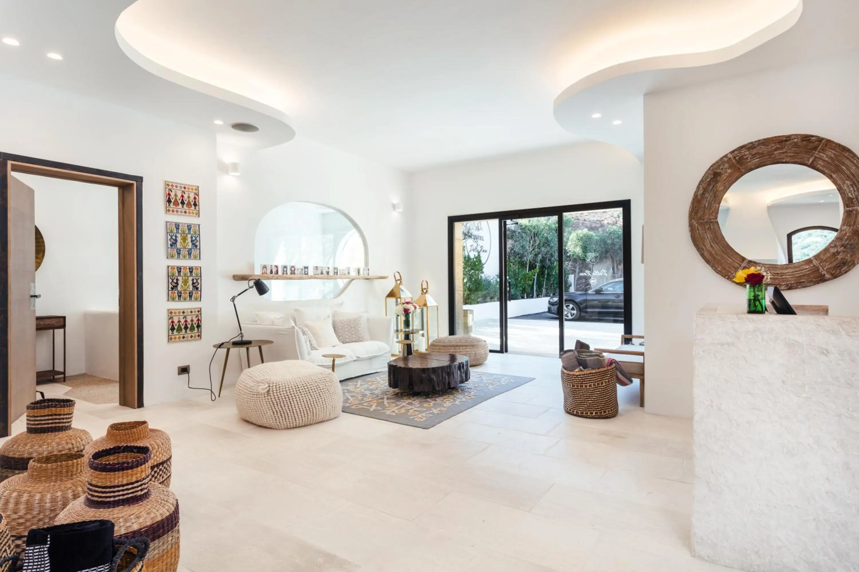 Lobby or reception in Hotel delle Rose a Luxury Boutique Hotel