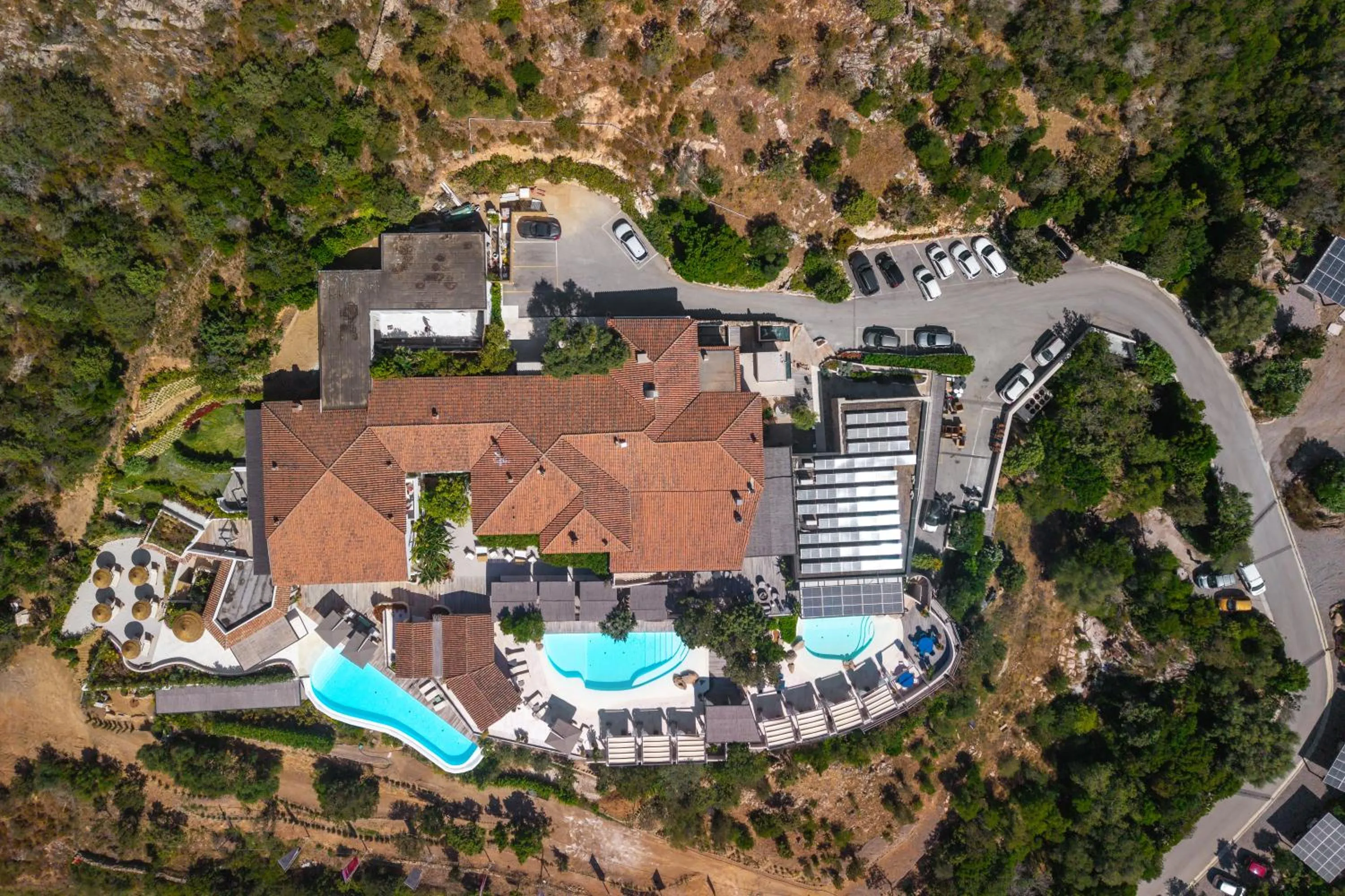 Street view in Hotel delle Rose a Luxury Boutique Hotel