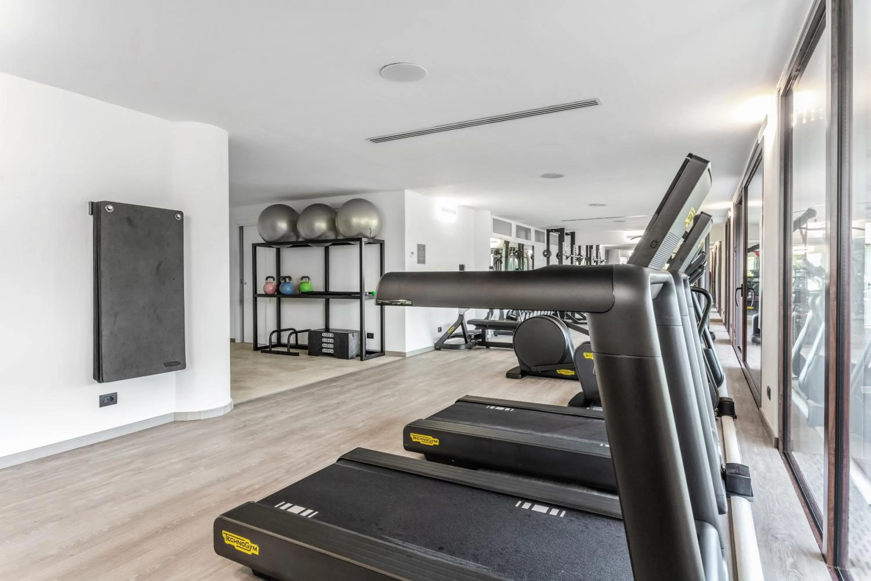Fitness centre/facilities in Hotel delle Rose a Luxury Boutique Hotel