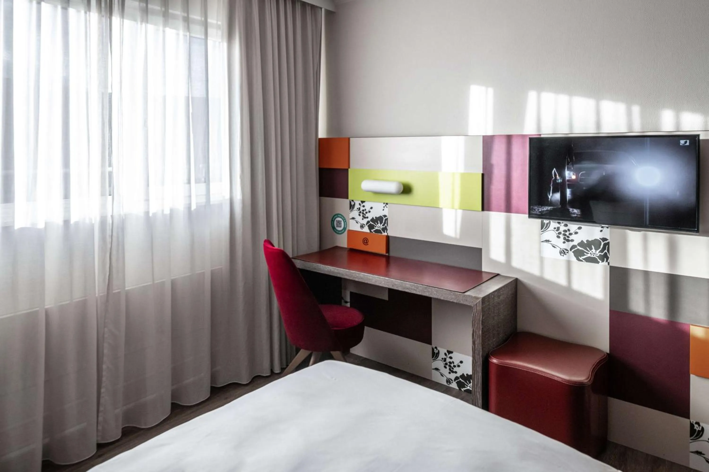 Bedroom, Bed in pentahotel Kassel