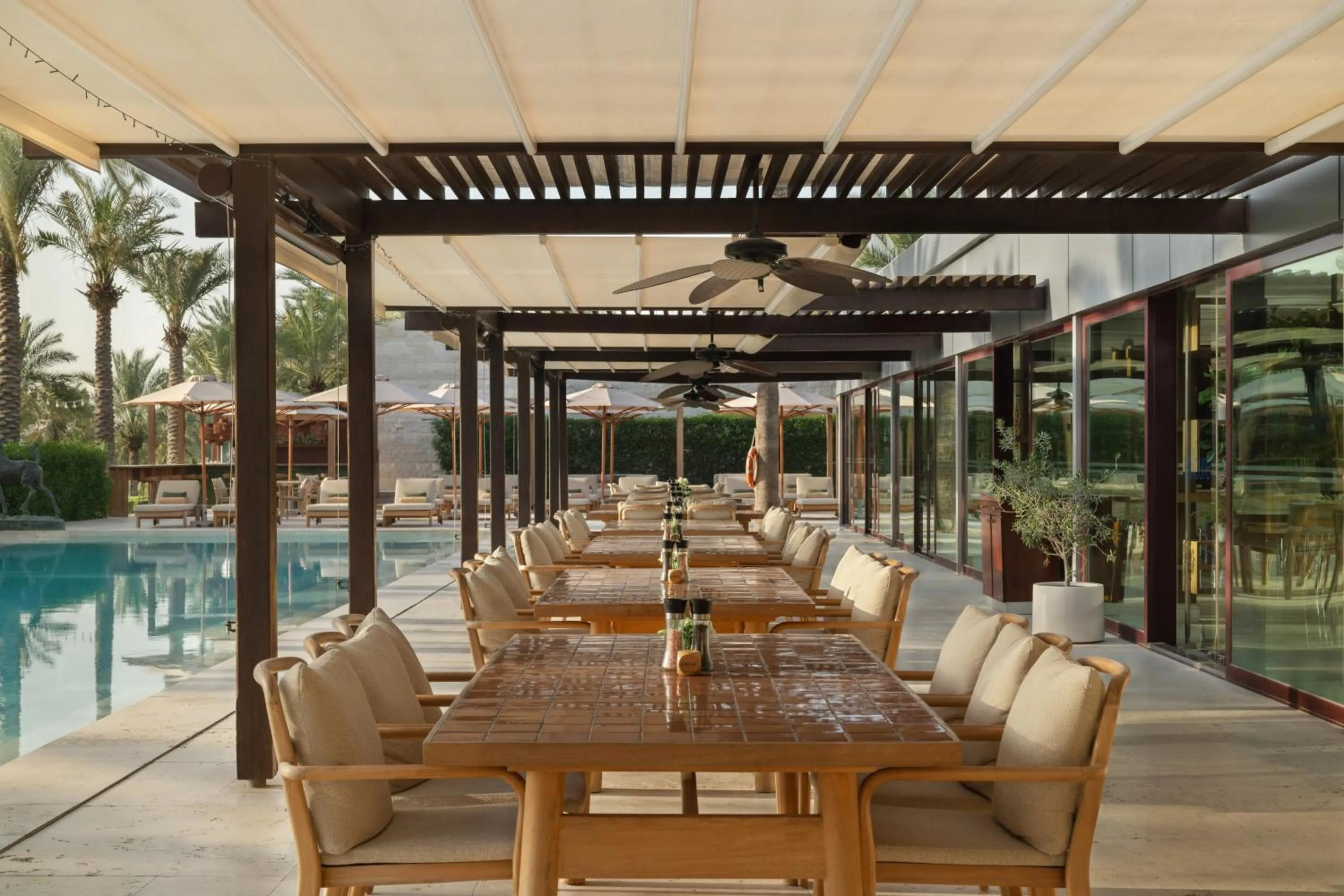 Restaurant/places to eat in Meliá Desert Palm Member of Meliá Collection