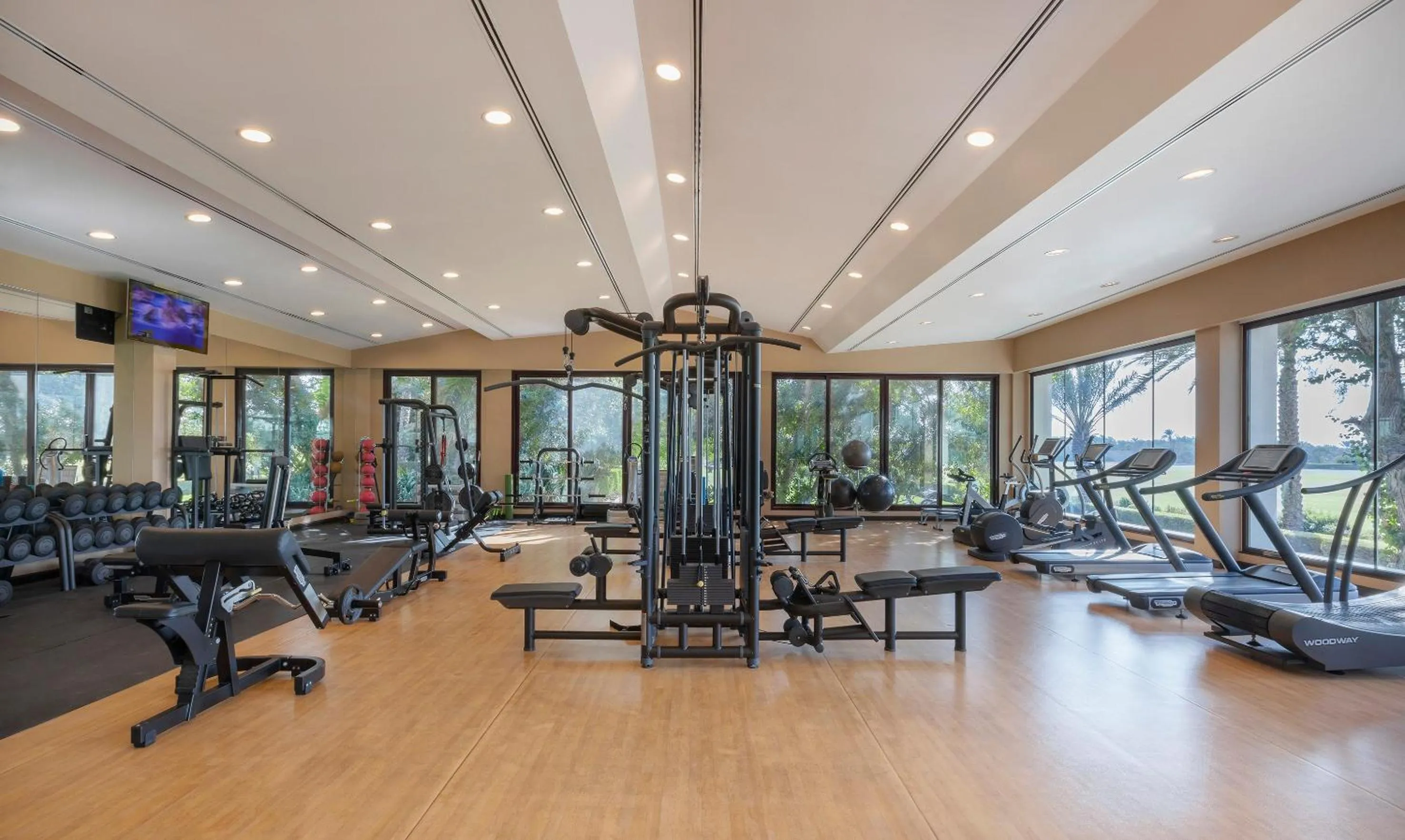 Fitness centre/facilities in Meliá Desert Palm Member of Meliá Collection