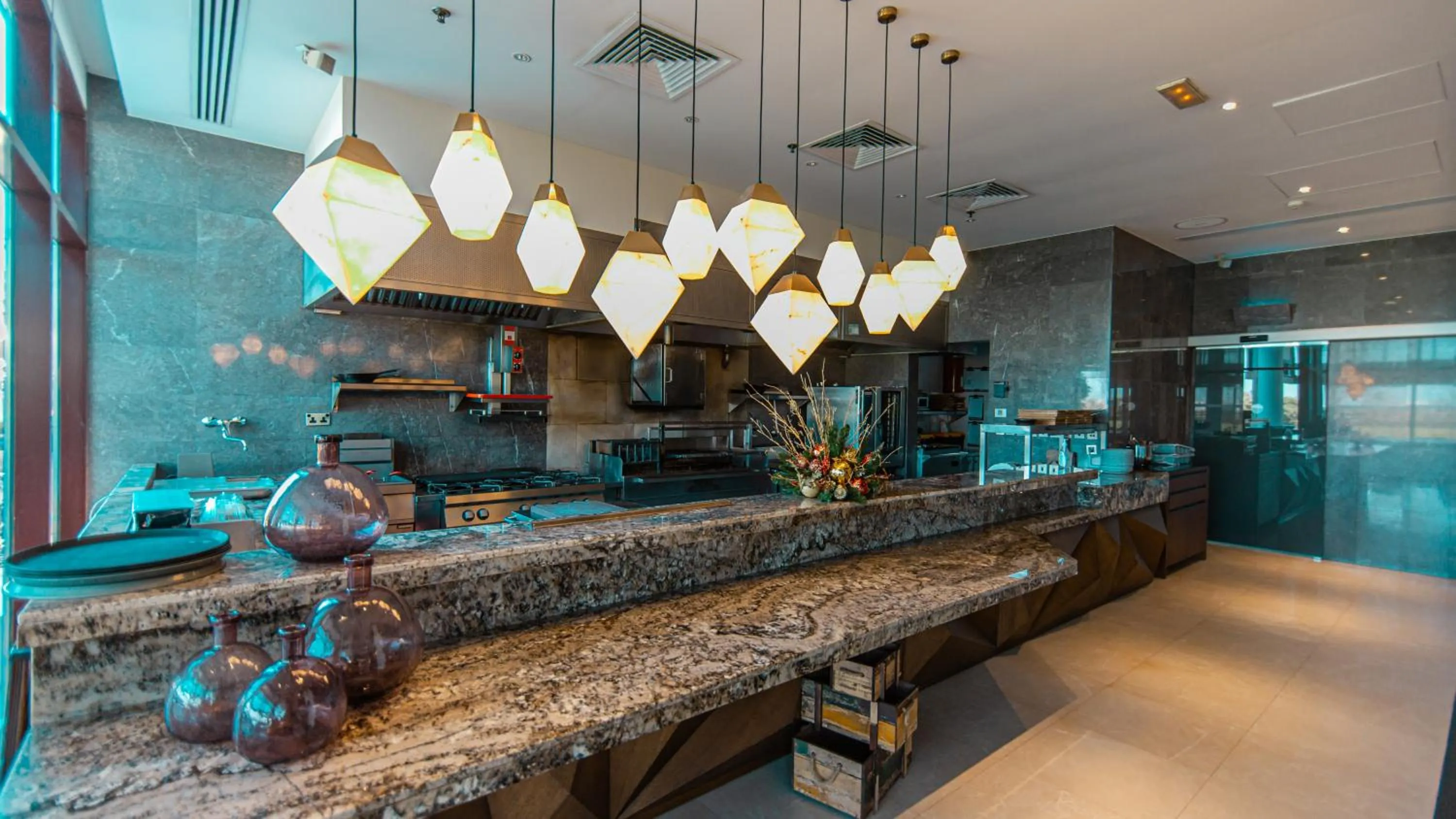 Restaurant/places to eat in Meliá Desert Palm Member of Meliá Collection