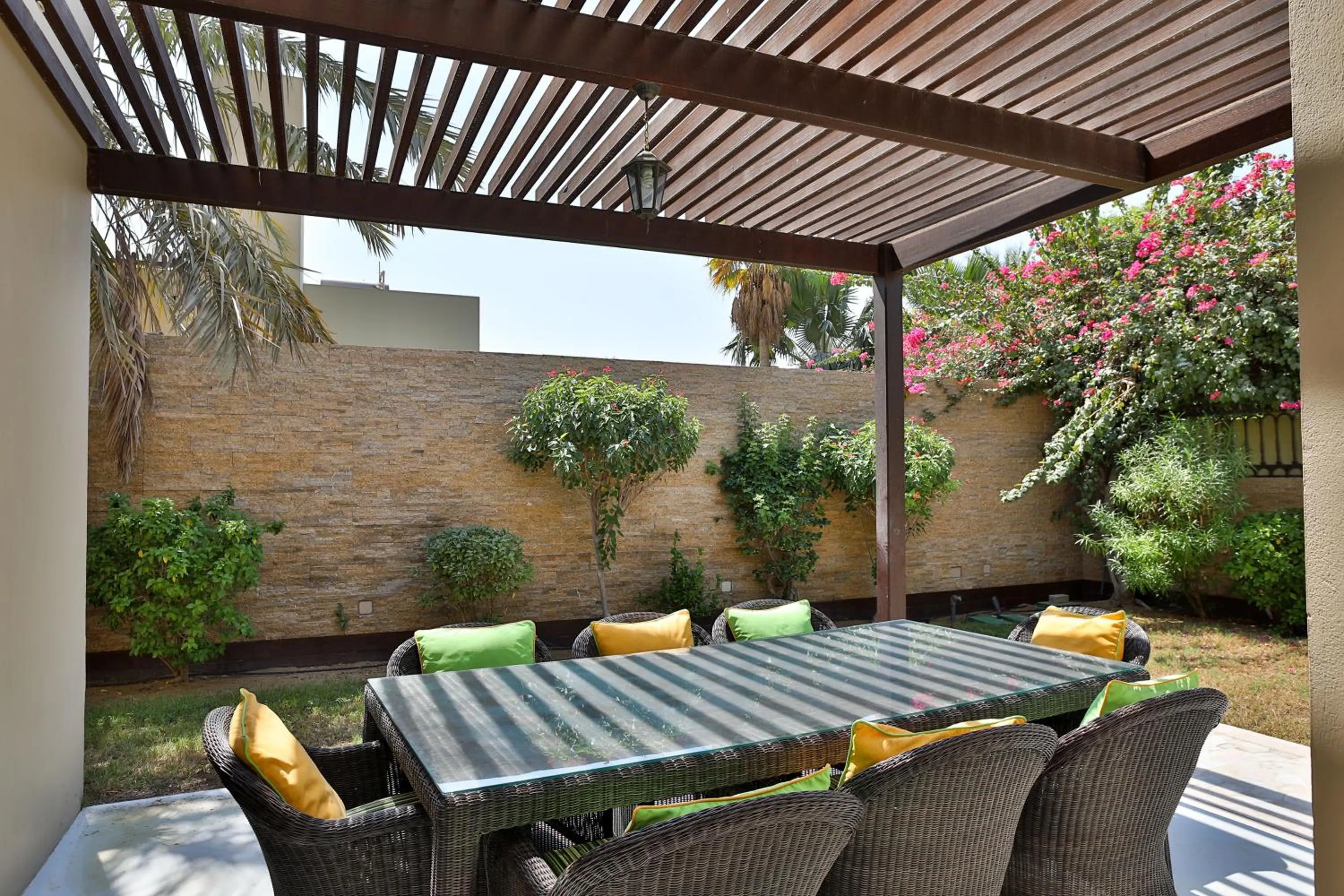 Patio in Meliá Desert Palm Member of Meliá Collection