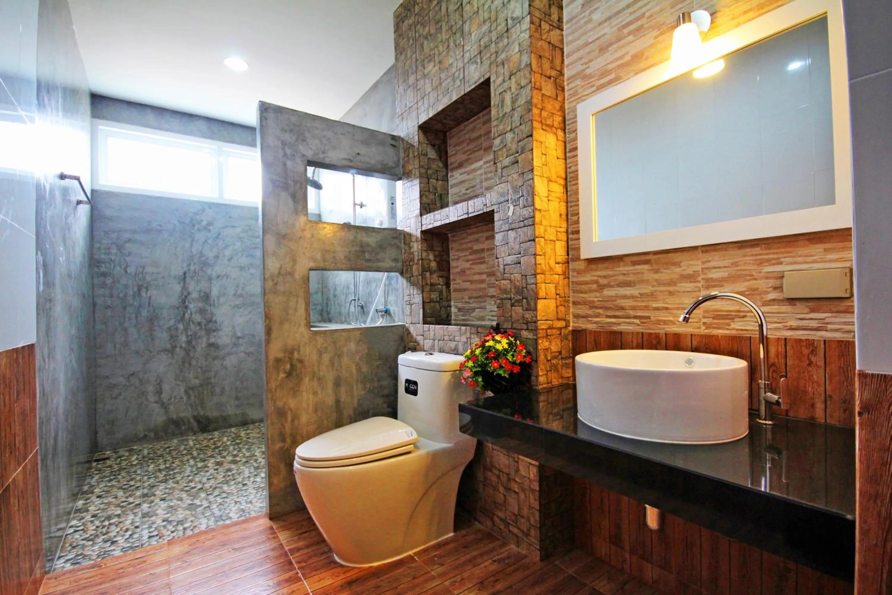 Bathroom in Phutara Lanta Resort - SHA Extra Plus Koh Lanta