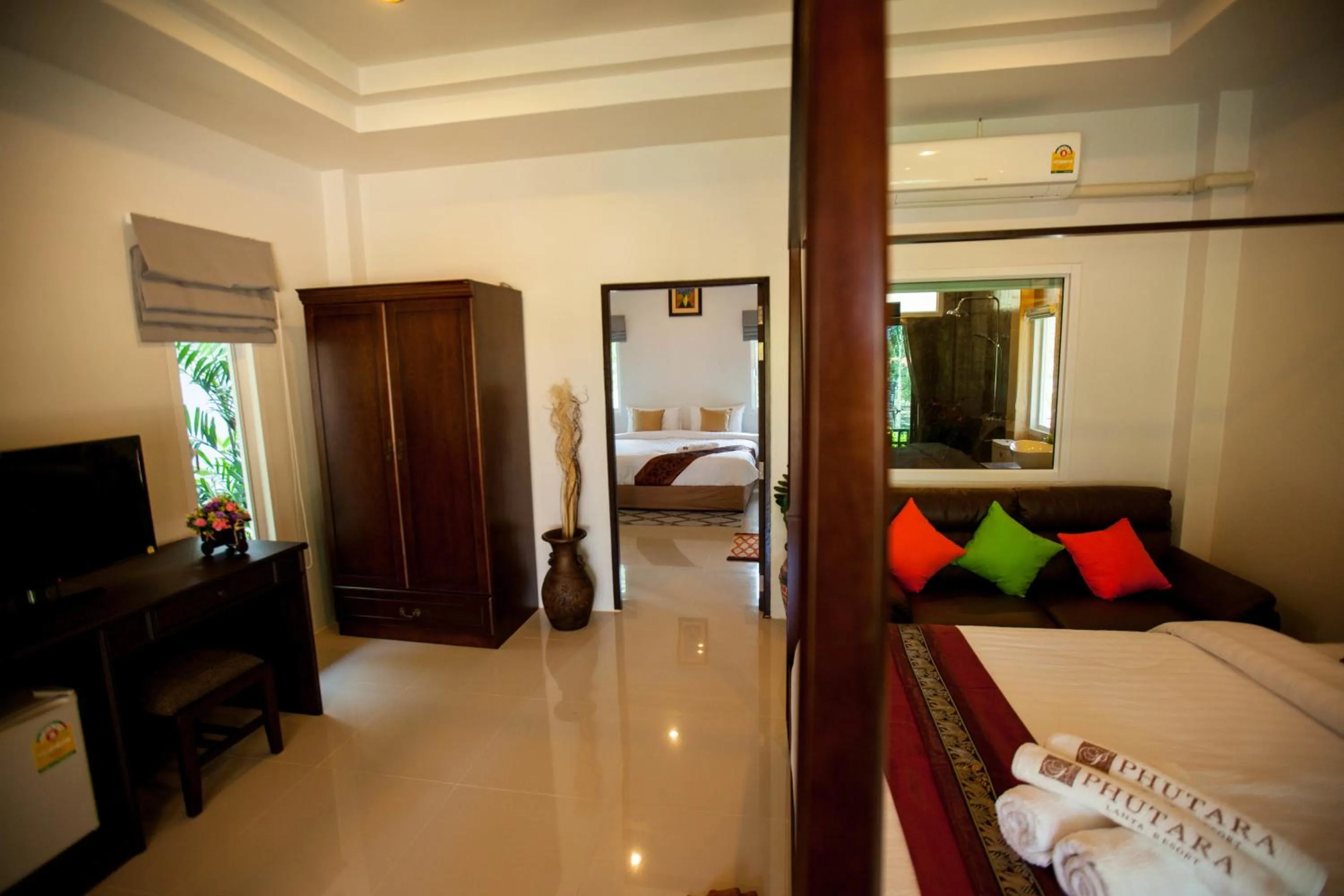 Bedroom, Bed in Phutara Lanta Resort - SHA Extra Plus Koh Lanta