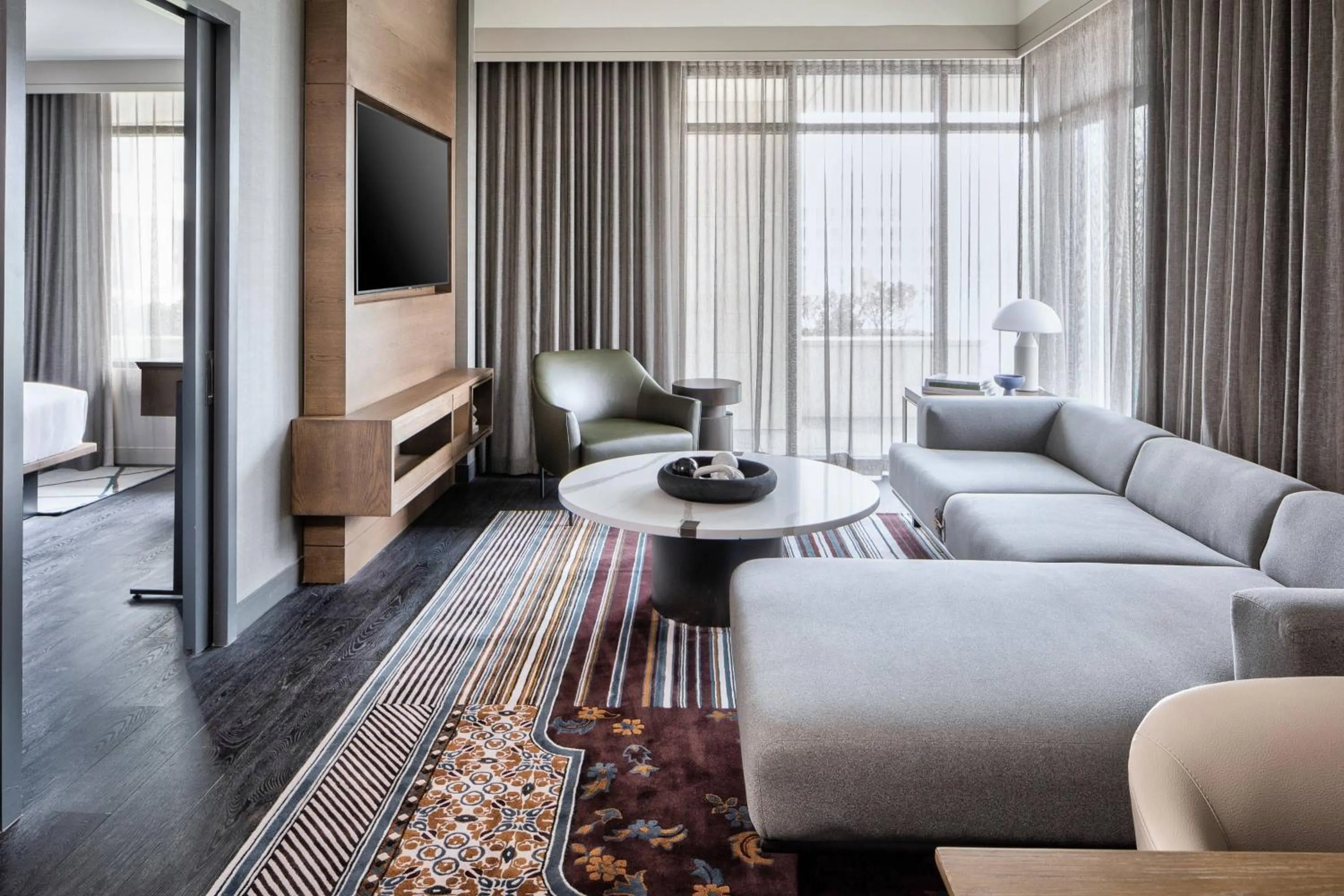 Living room in Marriott Dallas Uptown