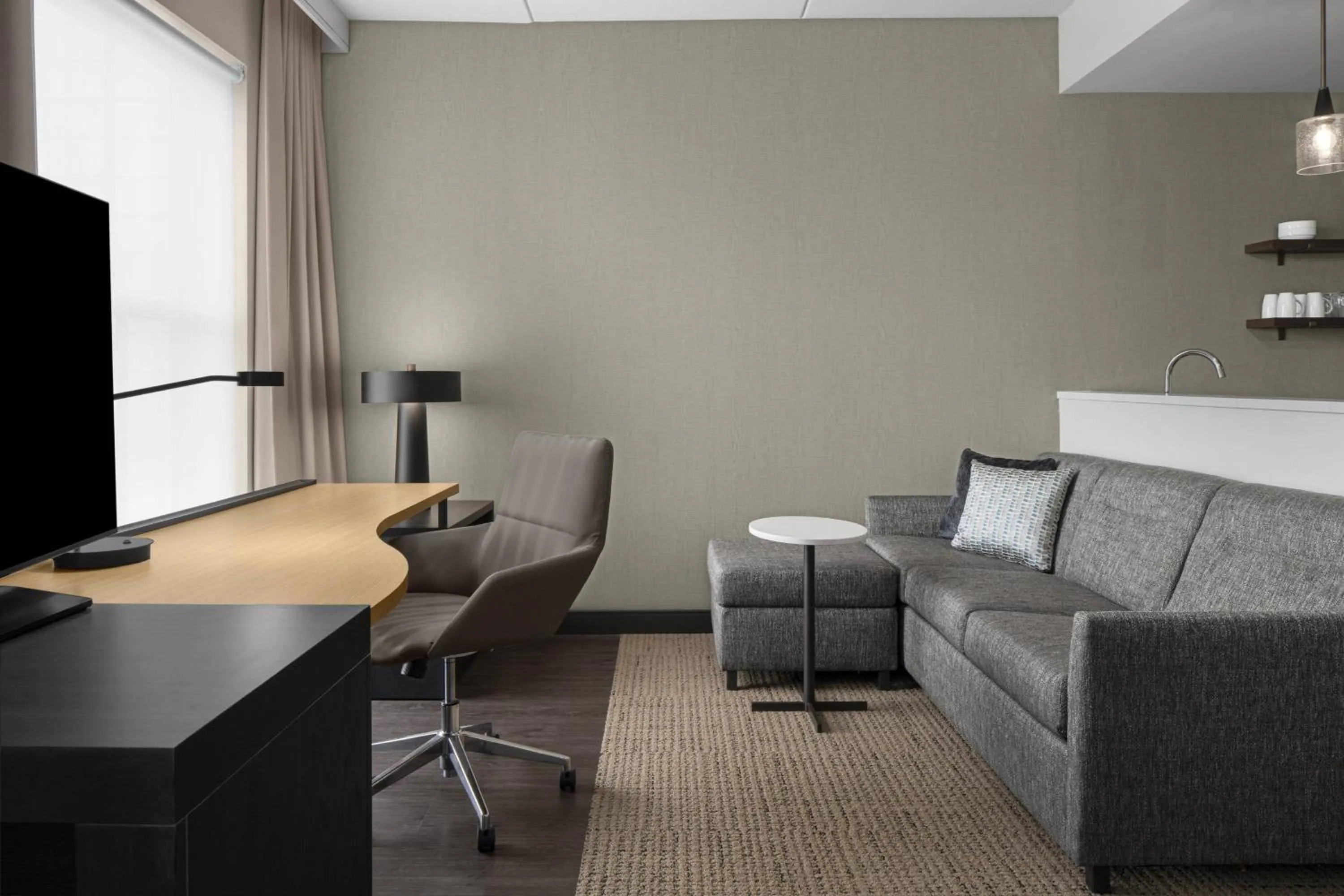 Living room in Residence Inn By Marriott Jacksonville-Mayo Clinic Area