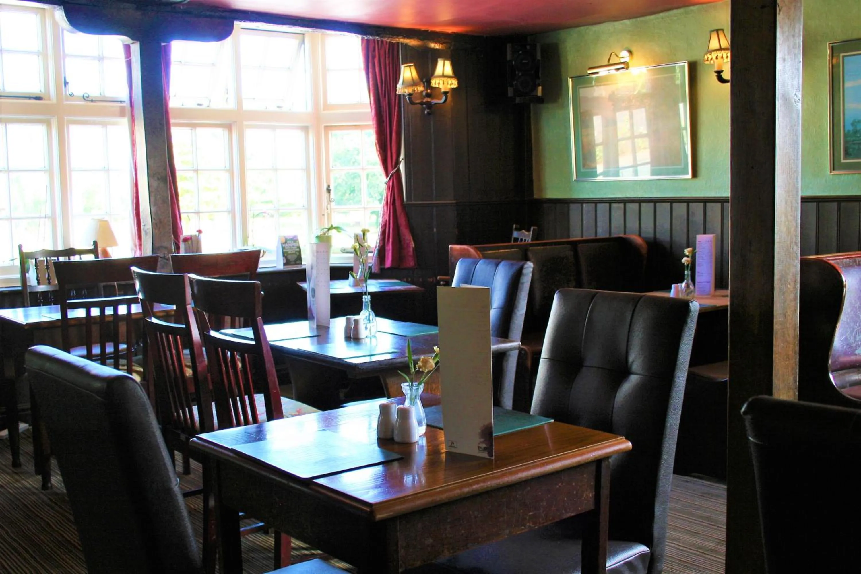 Dining area in The White Horse