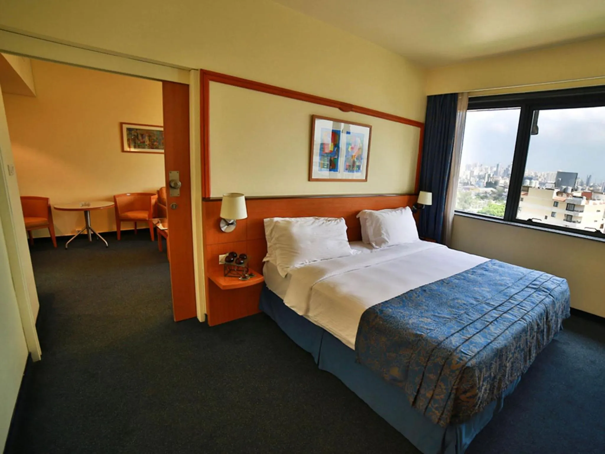 Living room, Bed in Lancaster Tamar Hotel- Hadath