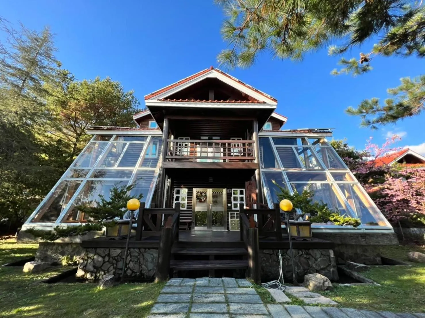 Property building in Ailiga Travel Villa