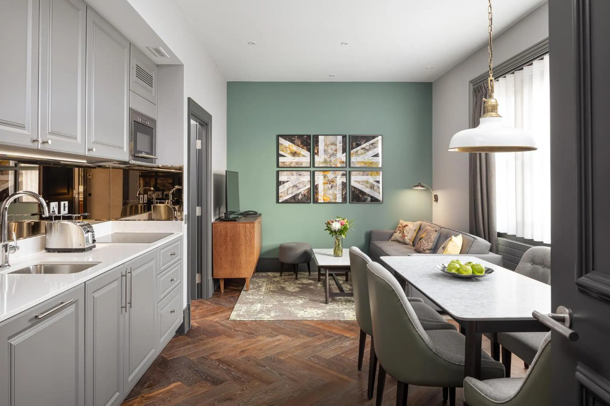 Living room in Hapimag Apartments London