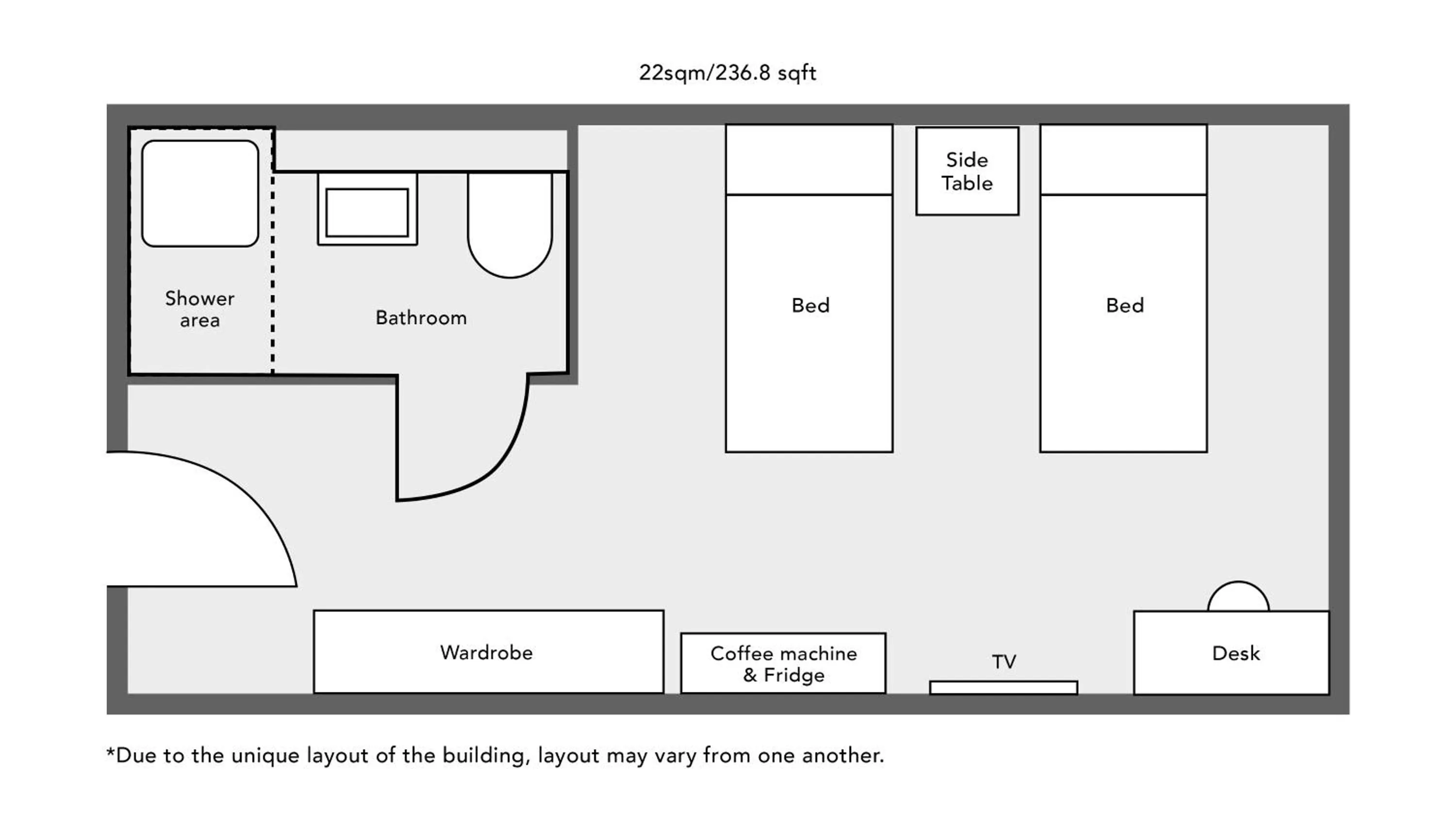 Floor plan in Changi Cove
