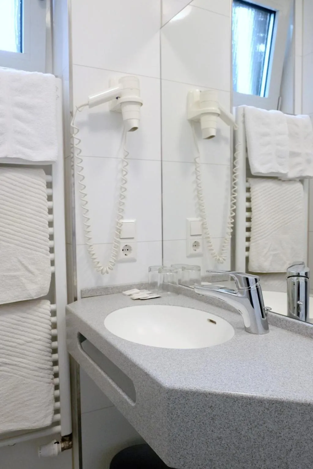 Bathroom in Hotel Find