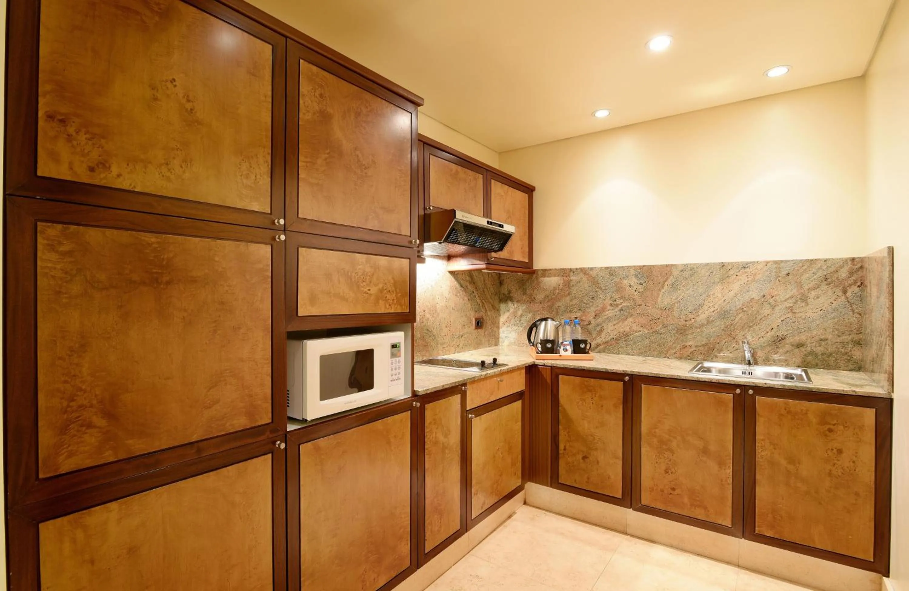Kitchen or kitchenette in Gefinor Rotana – Beirut